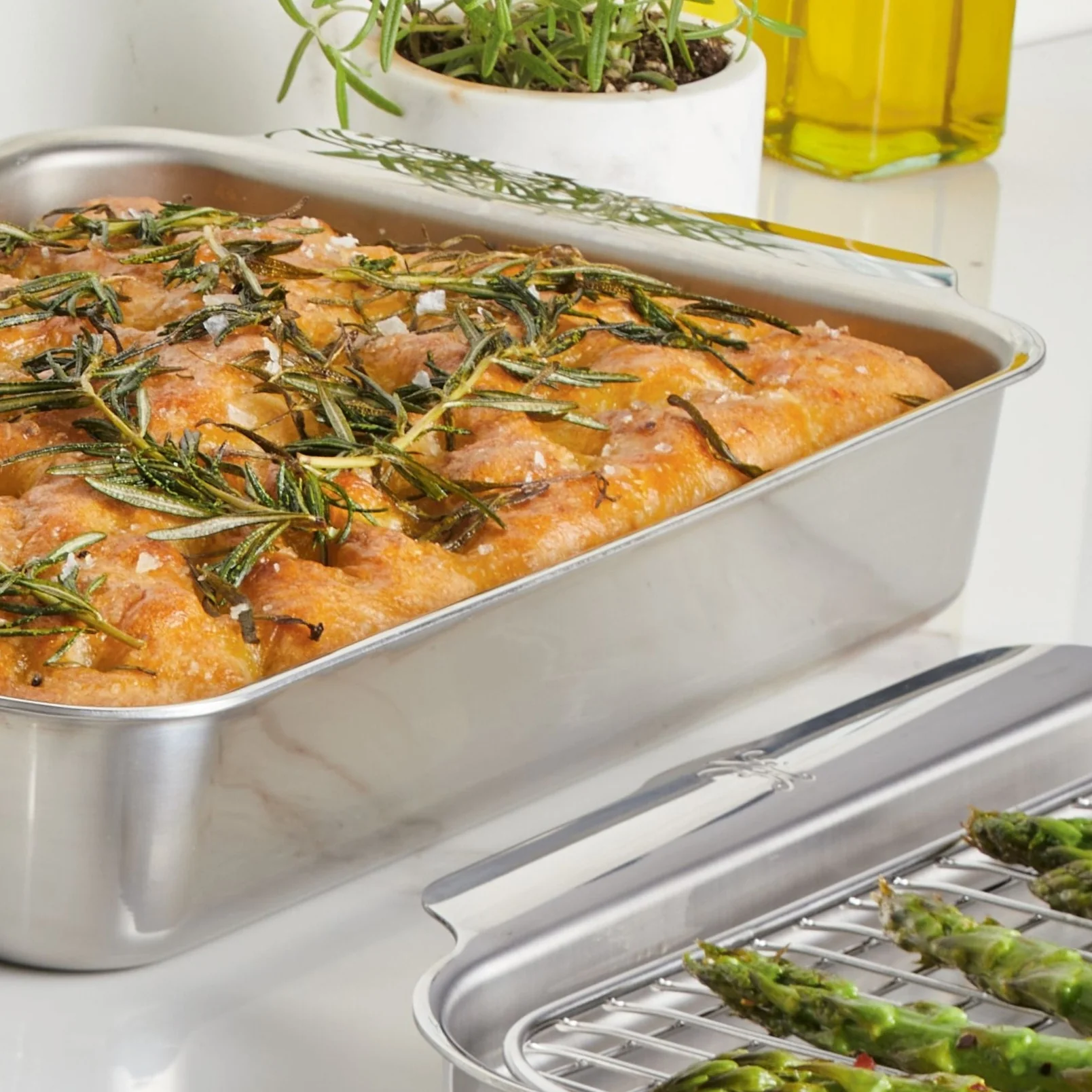 Hestan OvenBond Tri-Ply Rectangular Baking Pan, 7x10" - Image 6