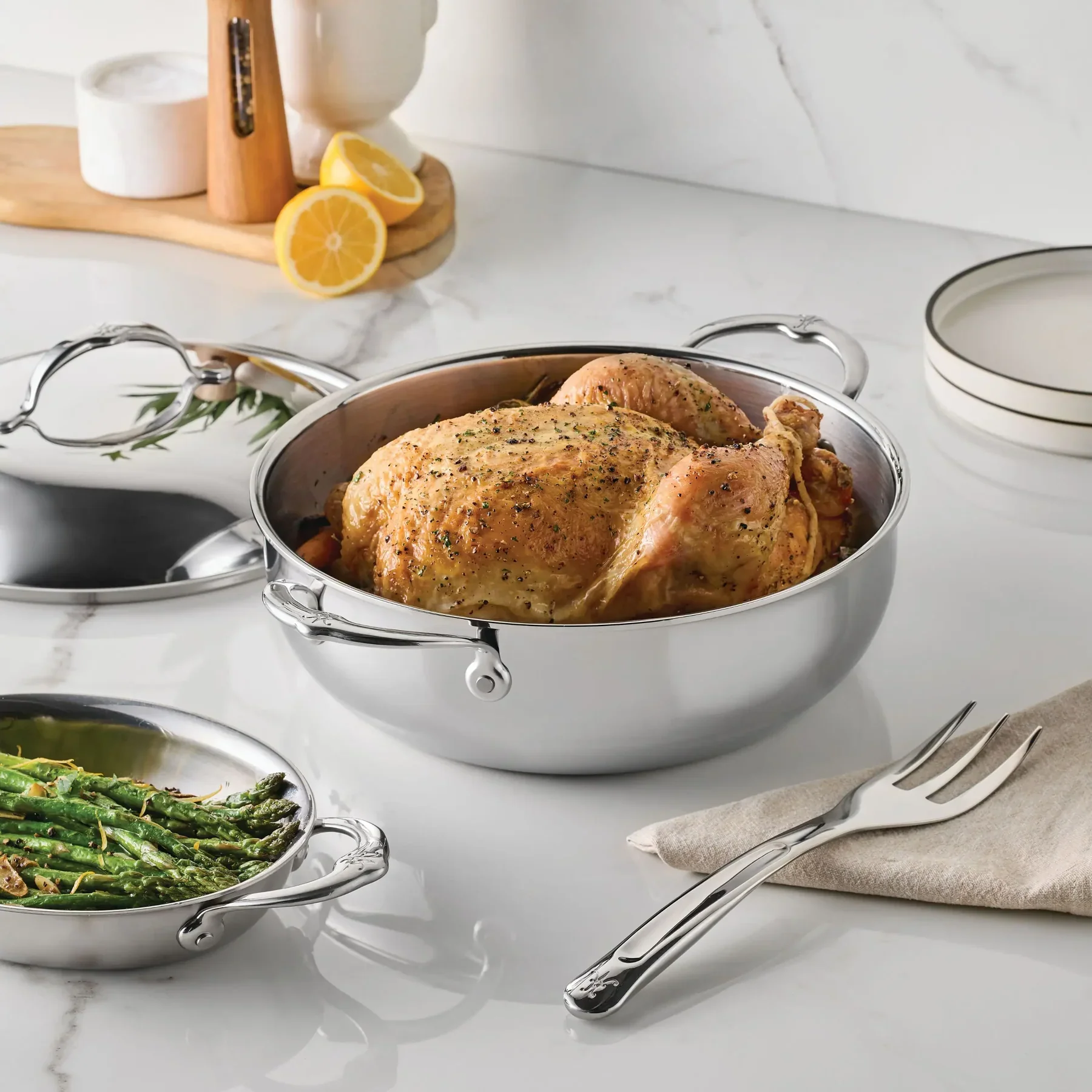 Hestan ProBond Luxe 17 Piece Stainless Steel Cookware Set - Image 4