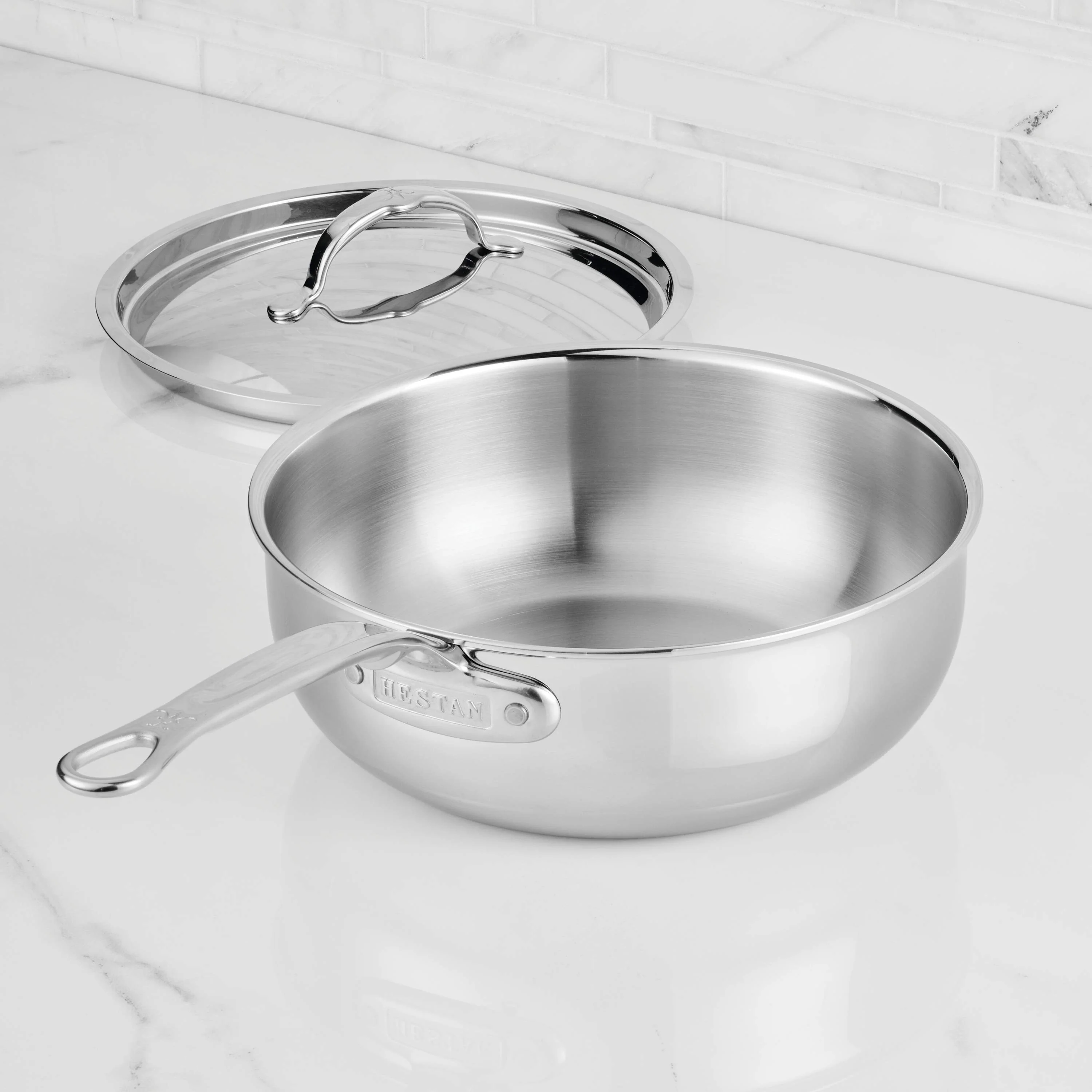 Hestan ProBond Luxe 3.5-quart Stainless Steel Essential Pan - Image 4