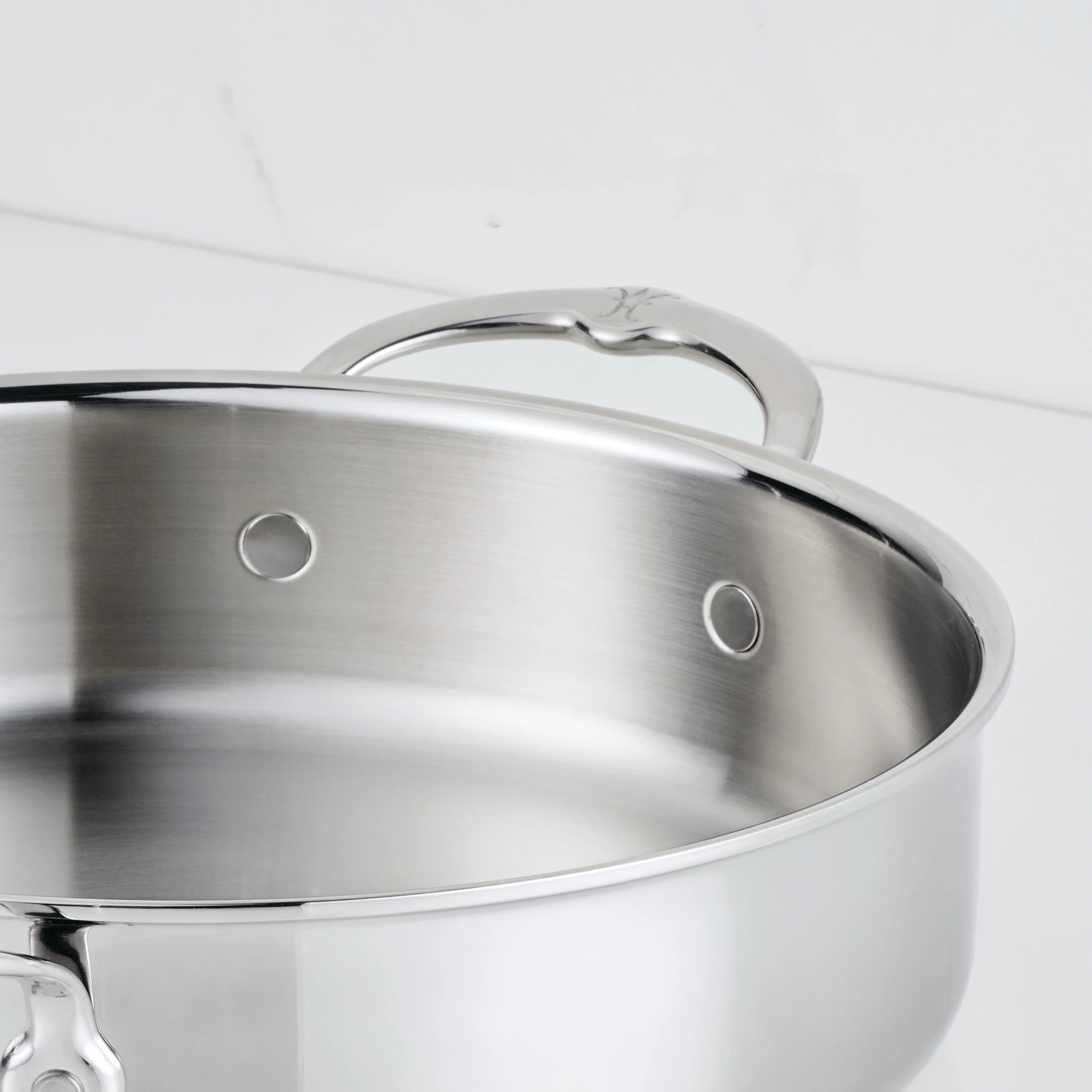 Hestan ProBond Luxe 6-quart Stainless Steel Rondeau - Image 5