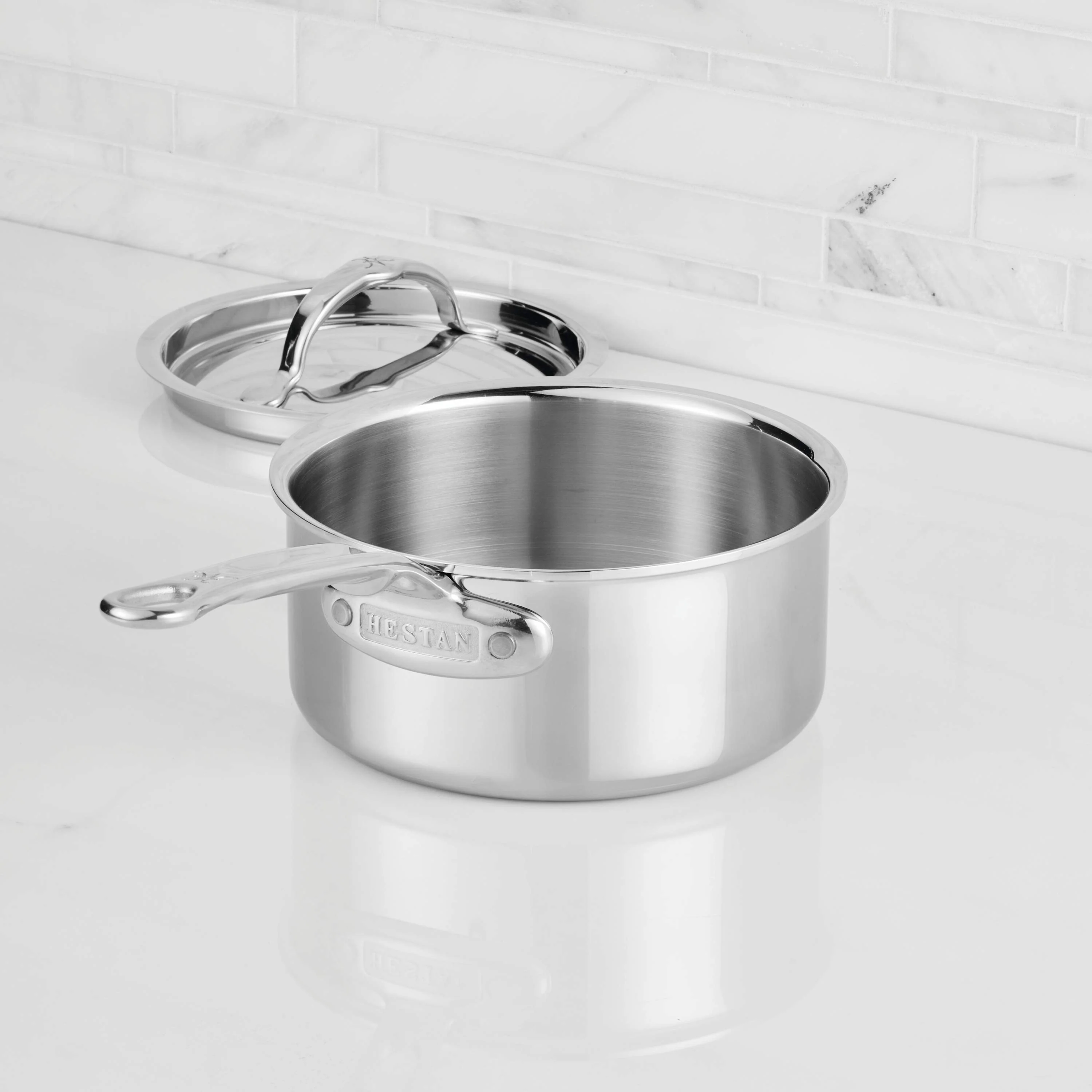 Hestan ProBond Luxe 1.5-quart Stainless Steel Saucepan - Image 4