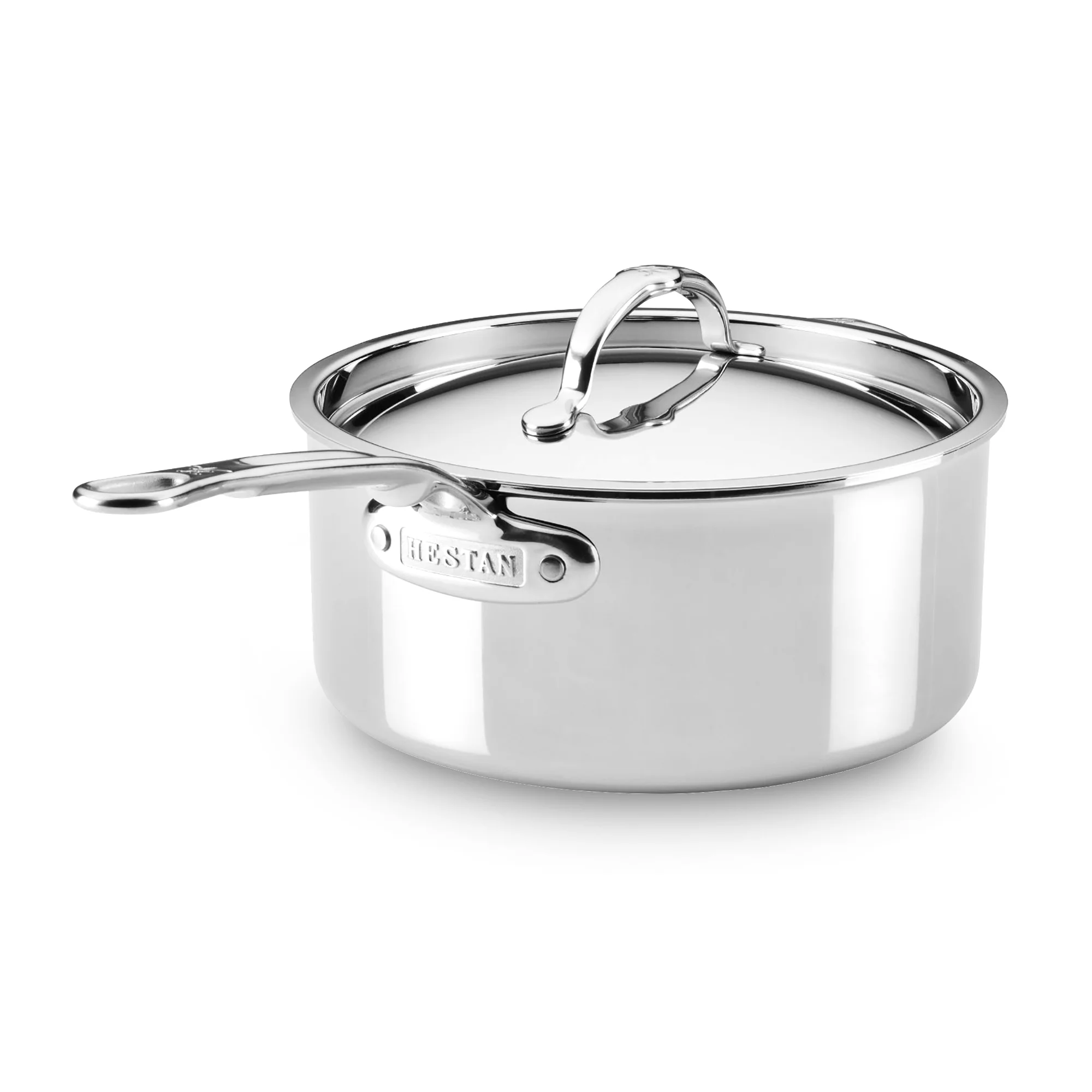 Hestan ProBond Luxe 4-quart Stainless Steel Saucepan - Image 7