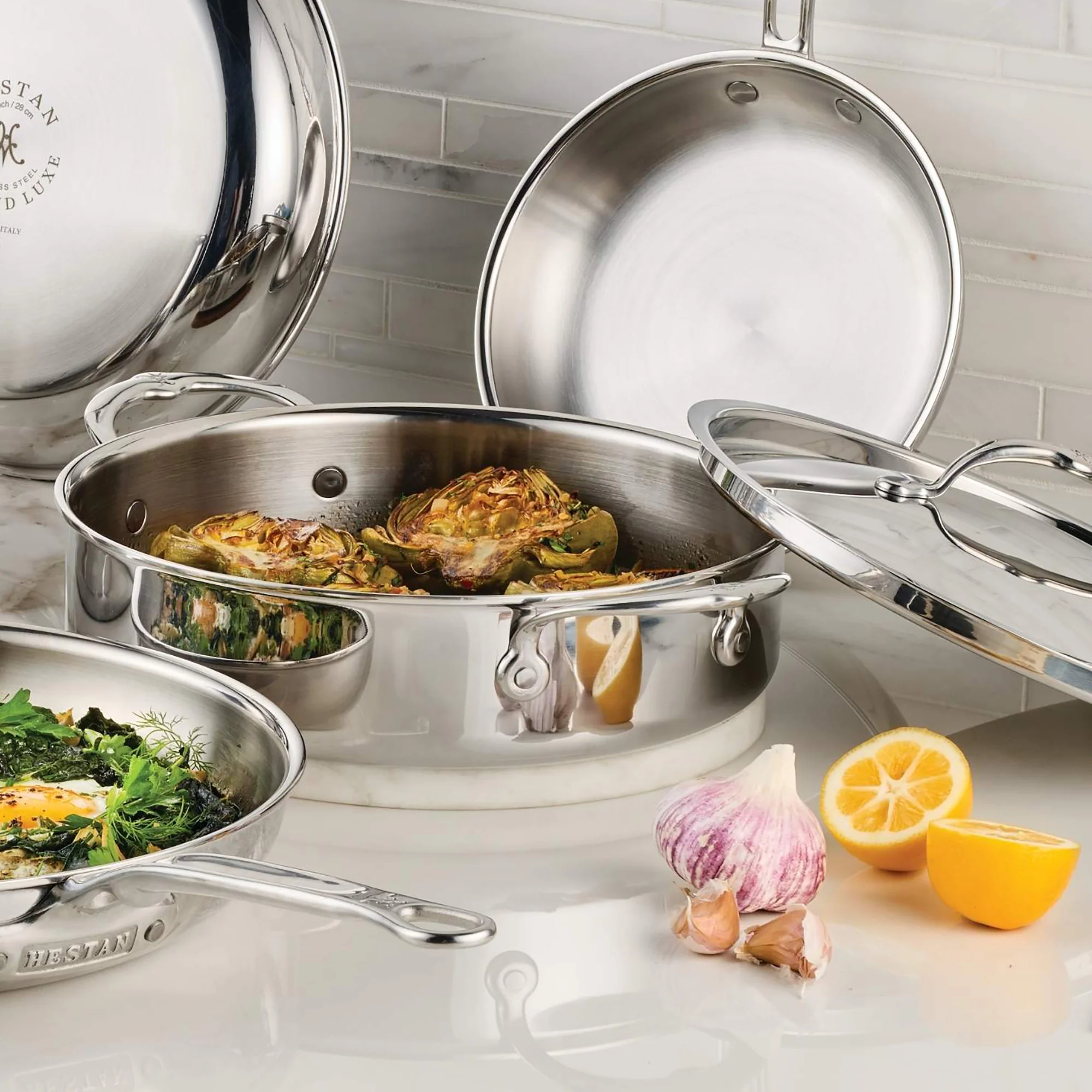 Hestan ProBond Luxe 3.5-quart Stainless Steel Sauteuse - Image 4