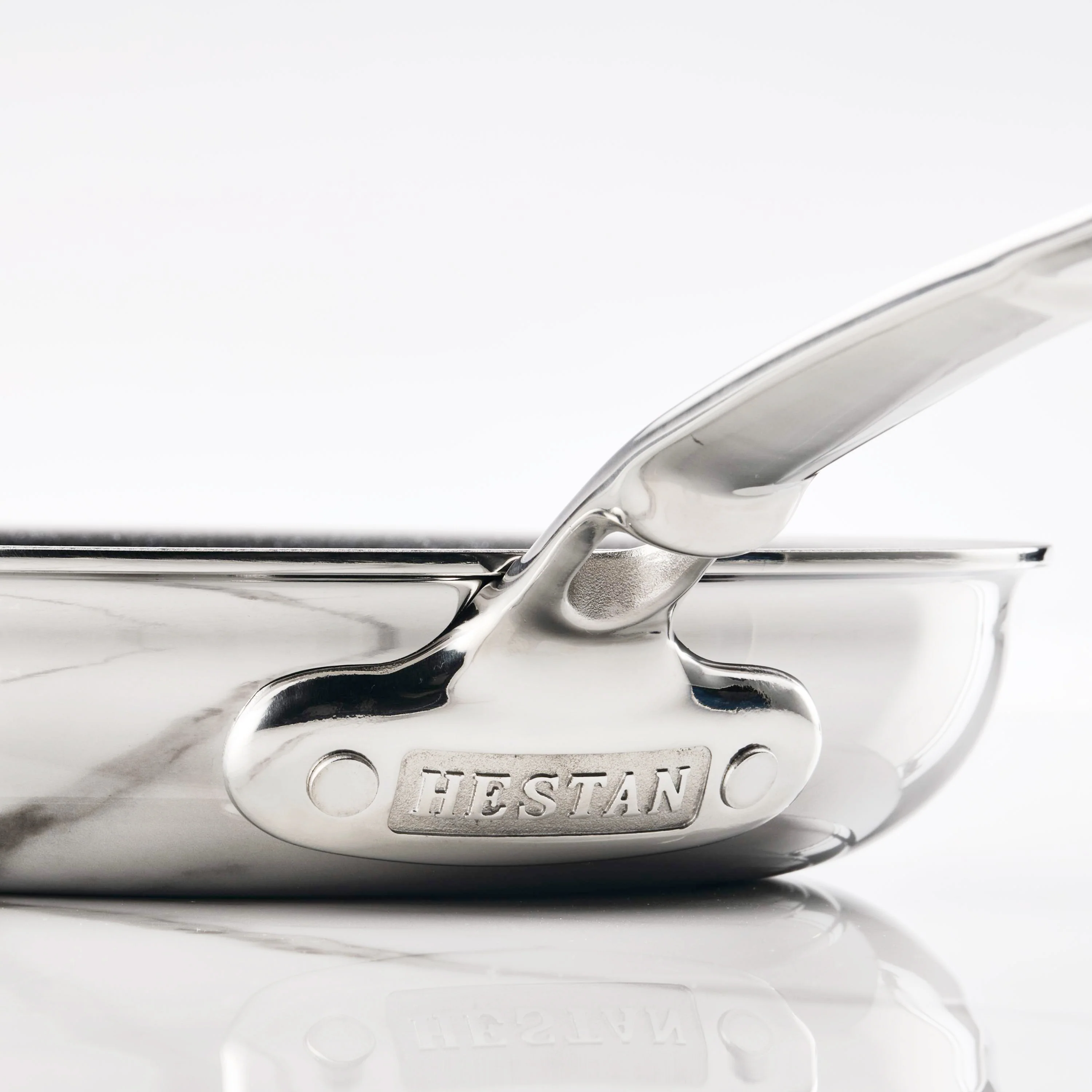 Hestan ProBond Luxe 11" Stainless Steel Skillet with Lid - Image 3