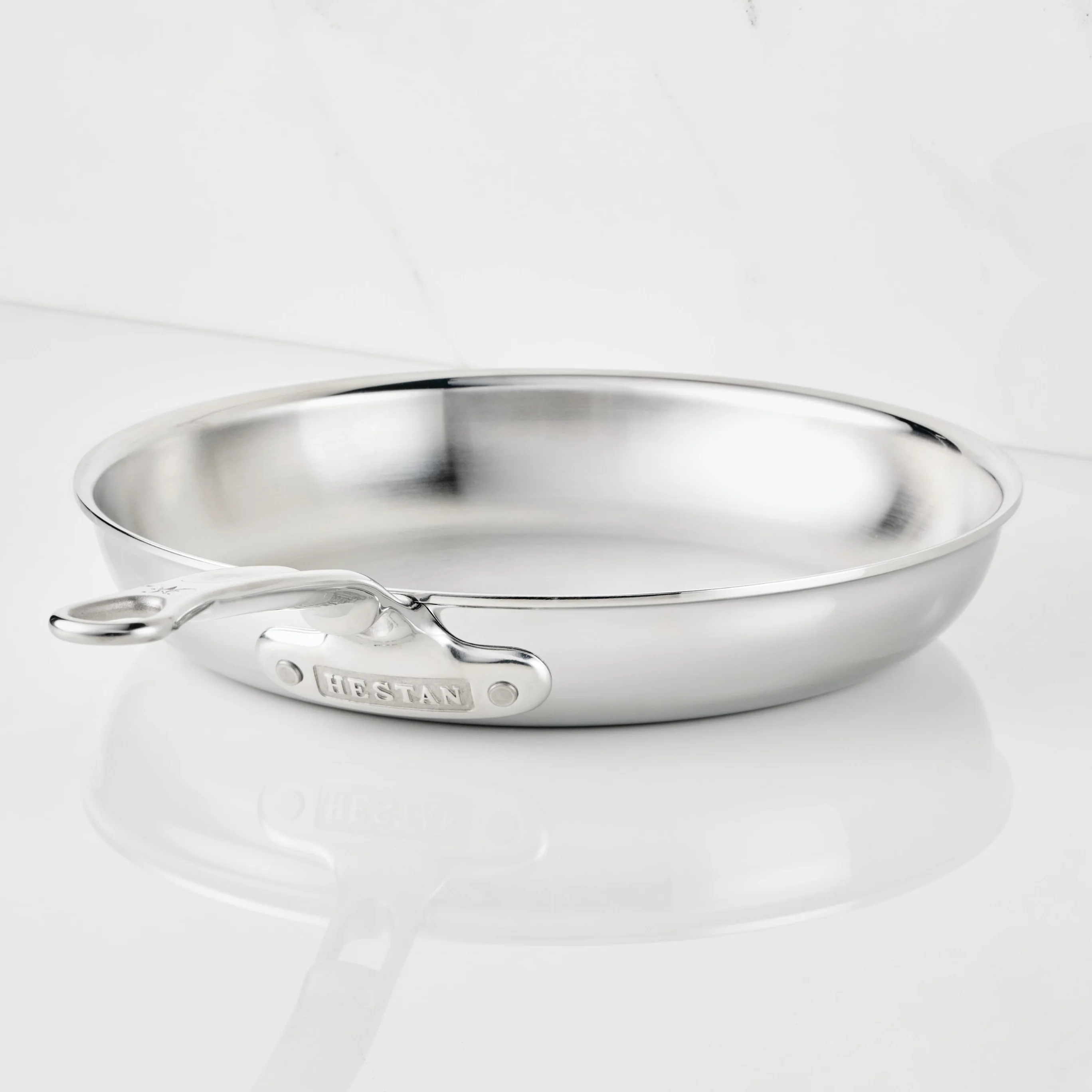 Hestan ProBond Luxe 12.5" Stainless Steel Skillet - Image 8