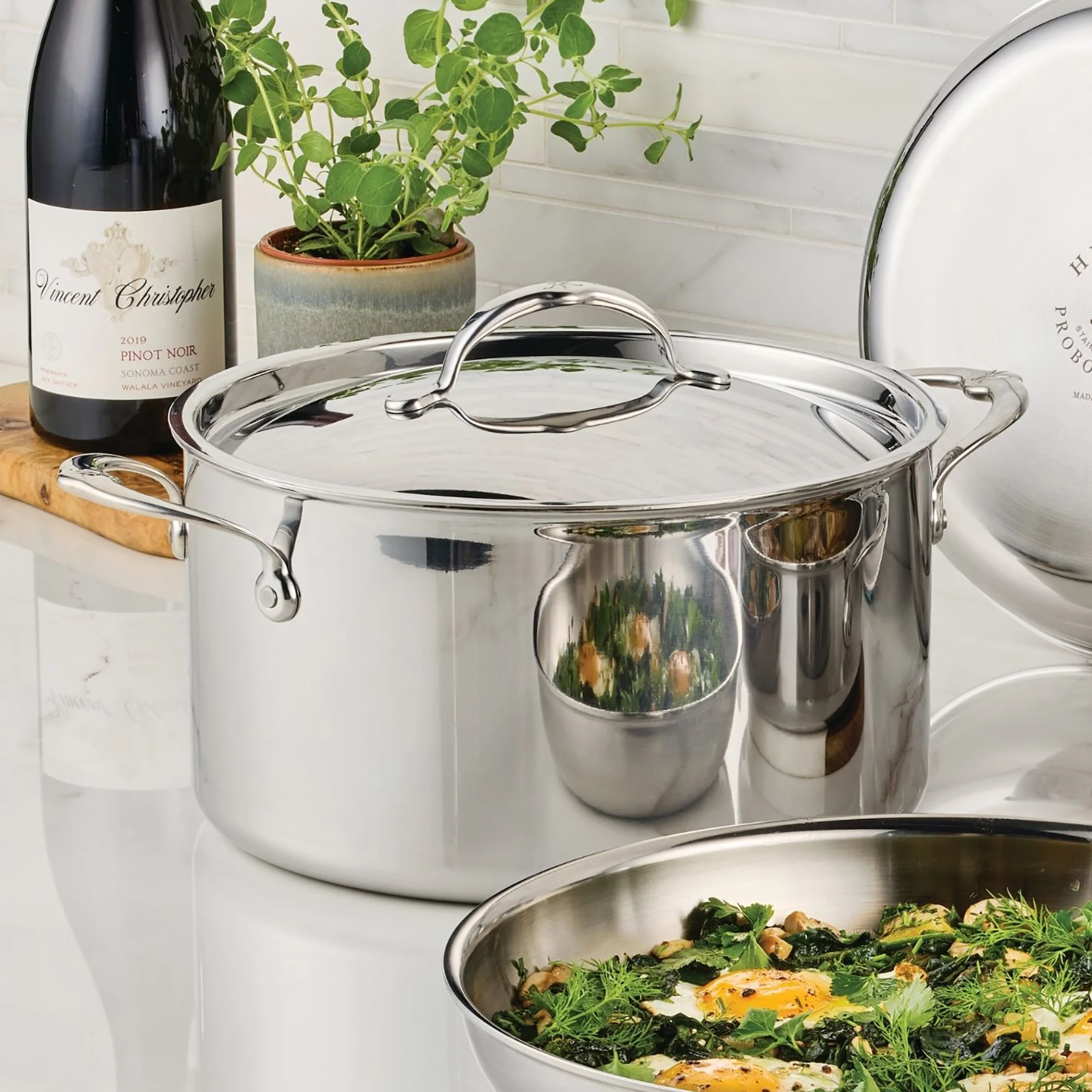 Hestan ProBond Luxe 8-quart Stainless Steel Stock Pot - Image 4