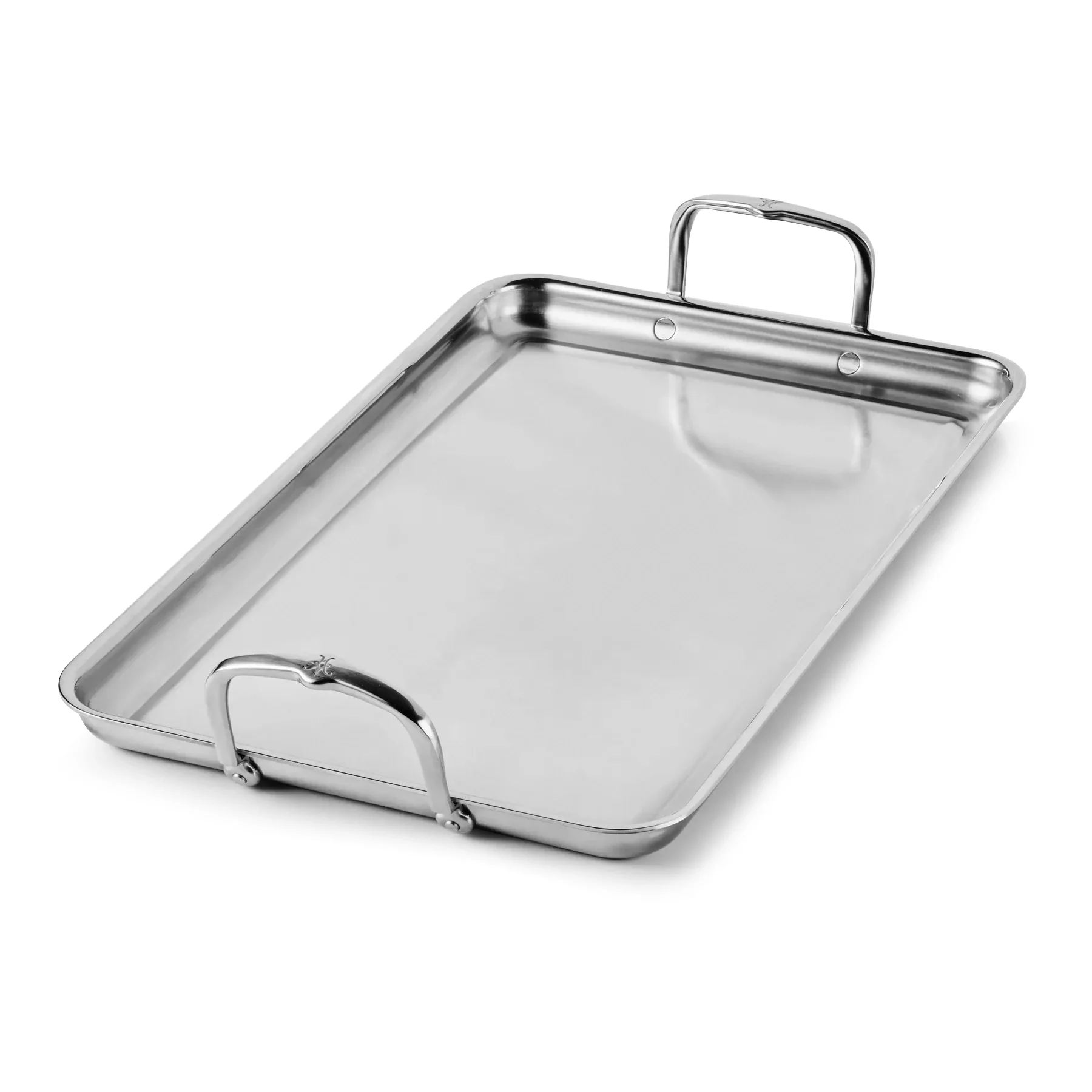 Hestan Tri-Ply Double Burner Griddle, 21" x 13" - Image 9