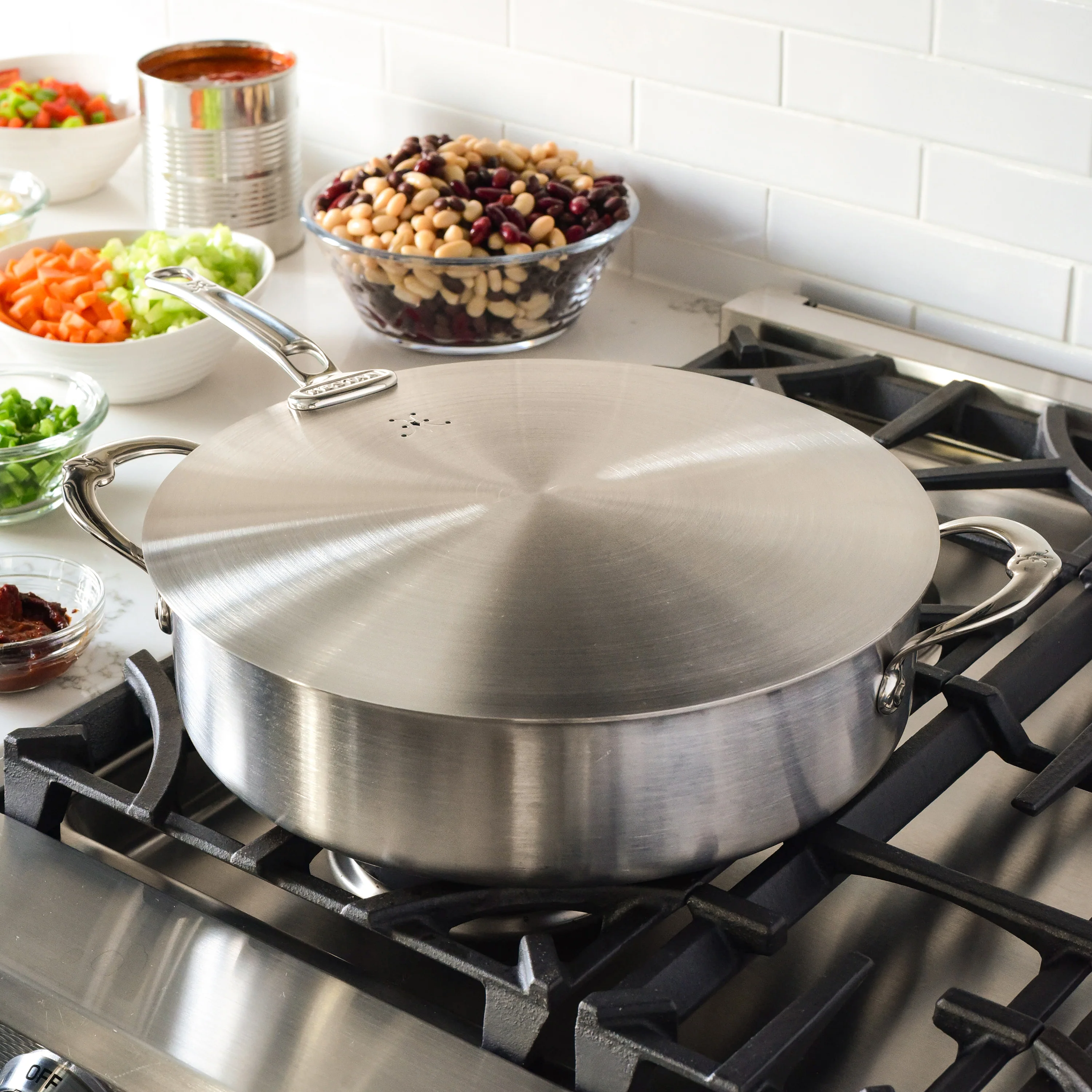 Hestan 8.5 & 12.5" Universal Lid Set - Image 5