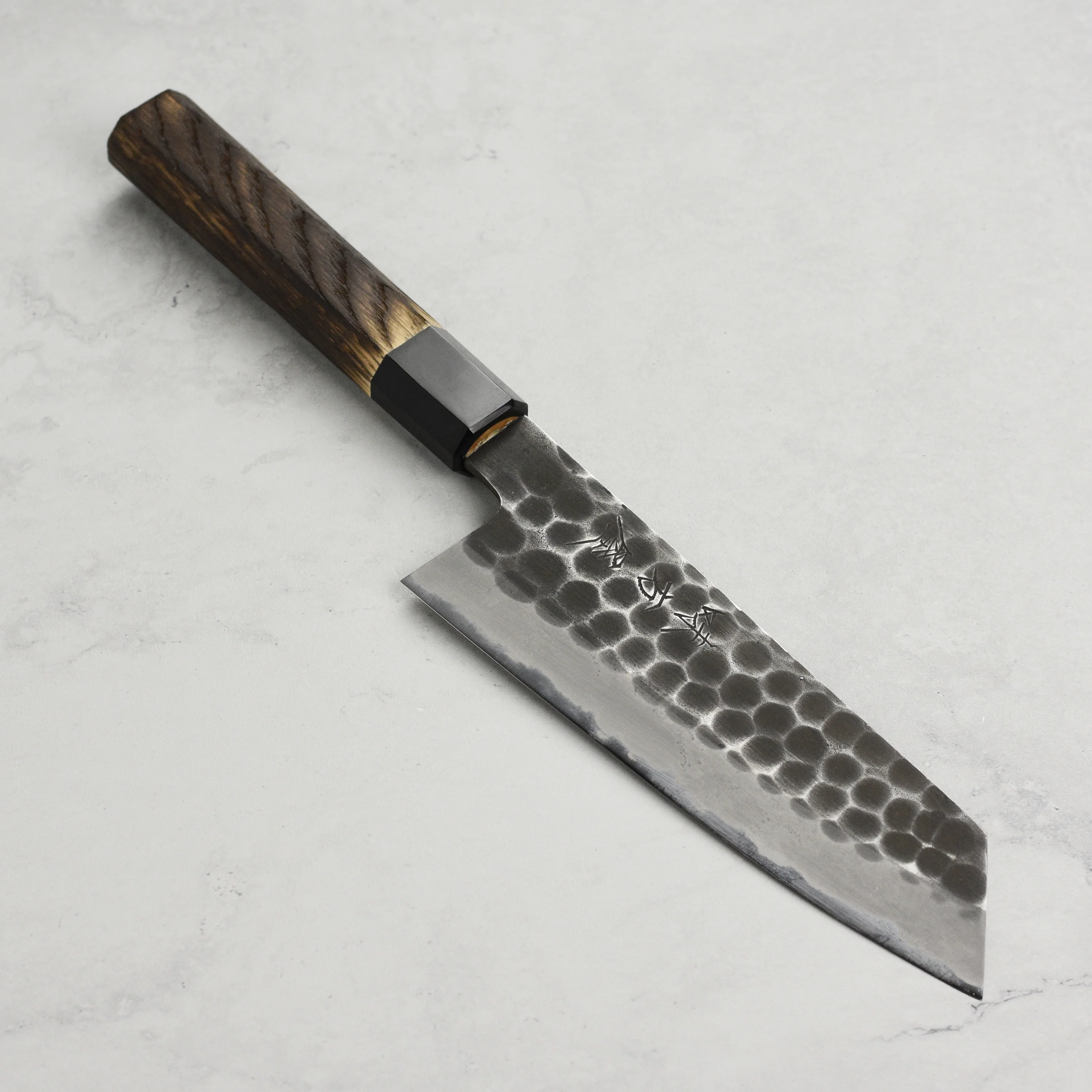 Hinoura Shirogami #2 Kurouchi Tsuchime 6.5" Bunka