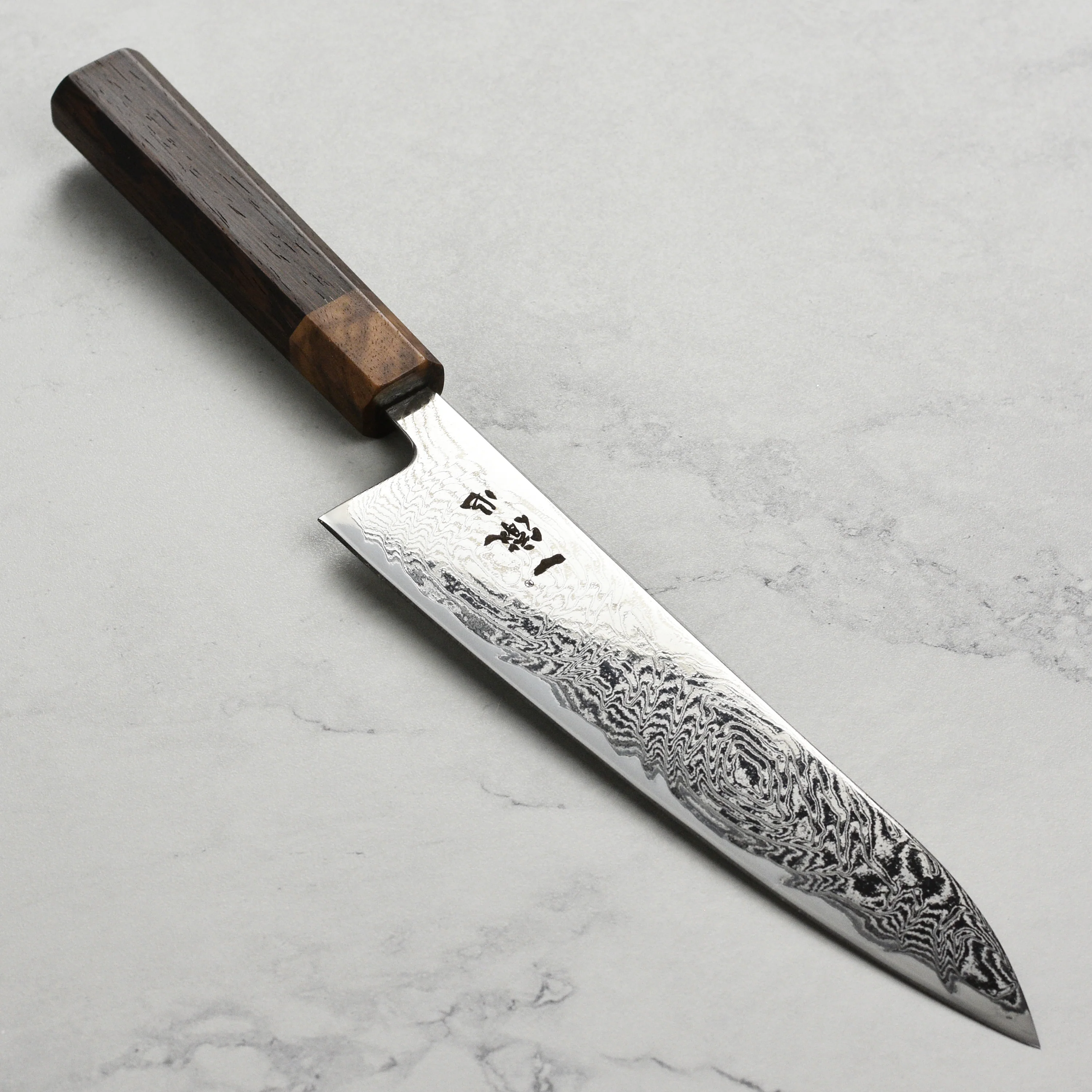 Ittetsu AUS10 Spiral Damascus 8.25" Gyuto