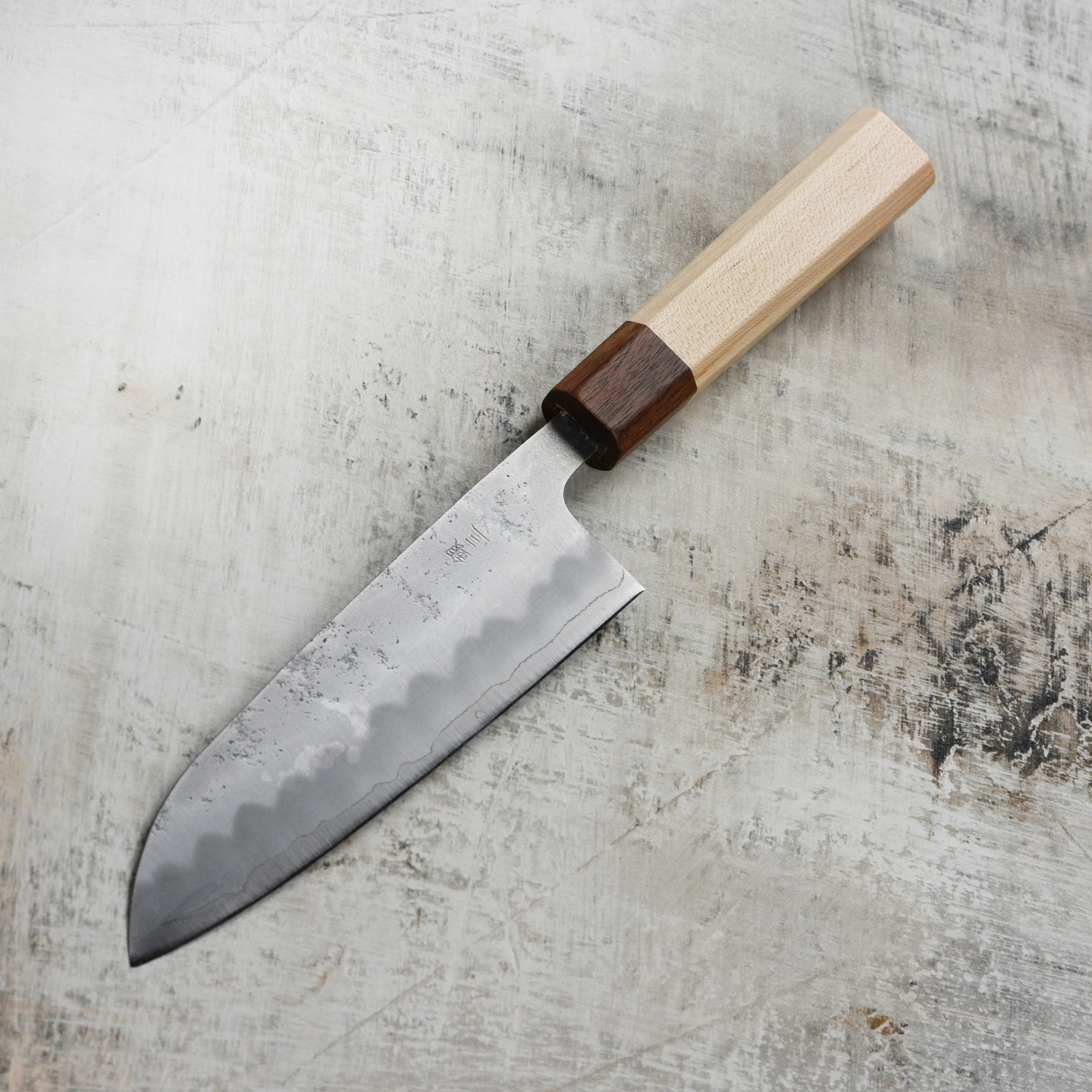 Ittetsu Ginsan Nashiji 6.5" Santoku - Image 8