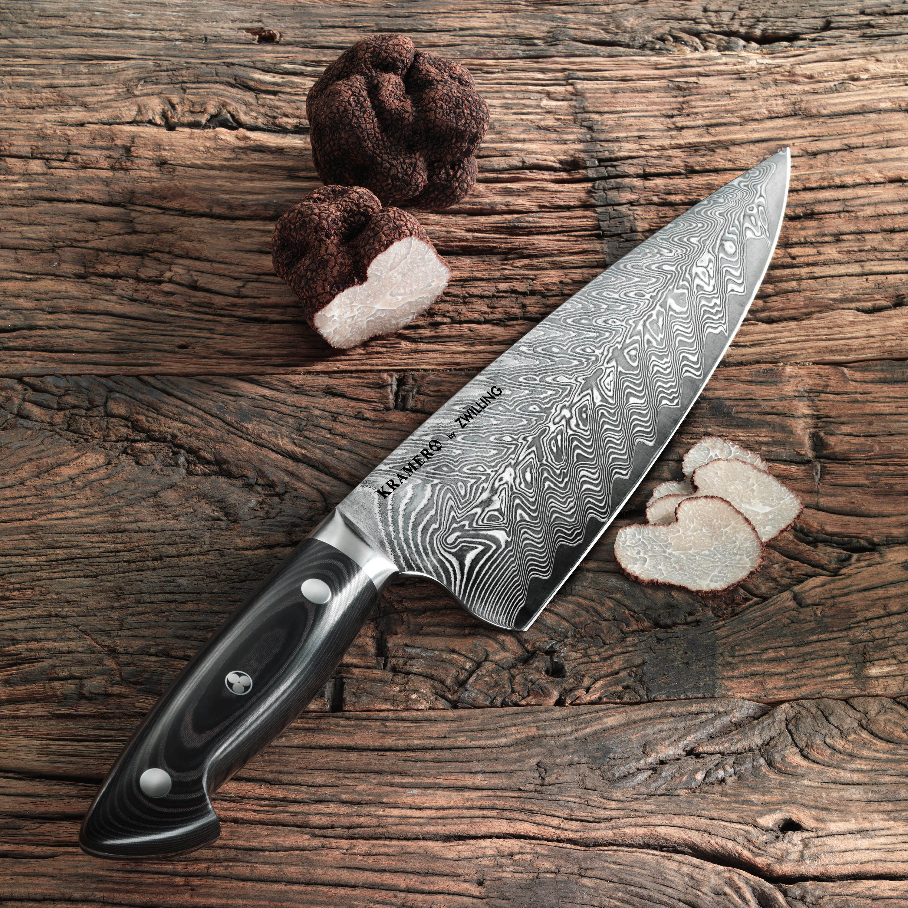 Kramer Stainless Damascus 8" Chef's Knife - Image 3