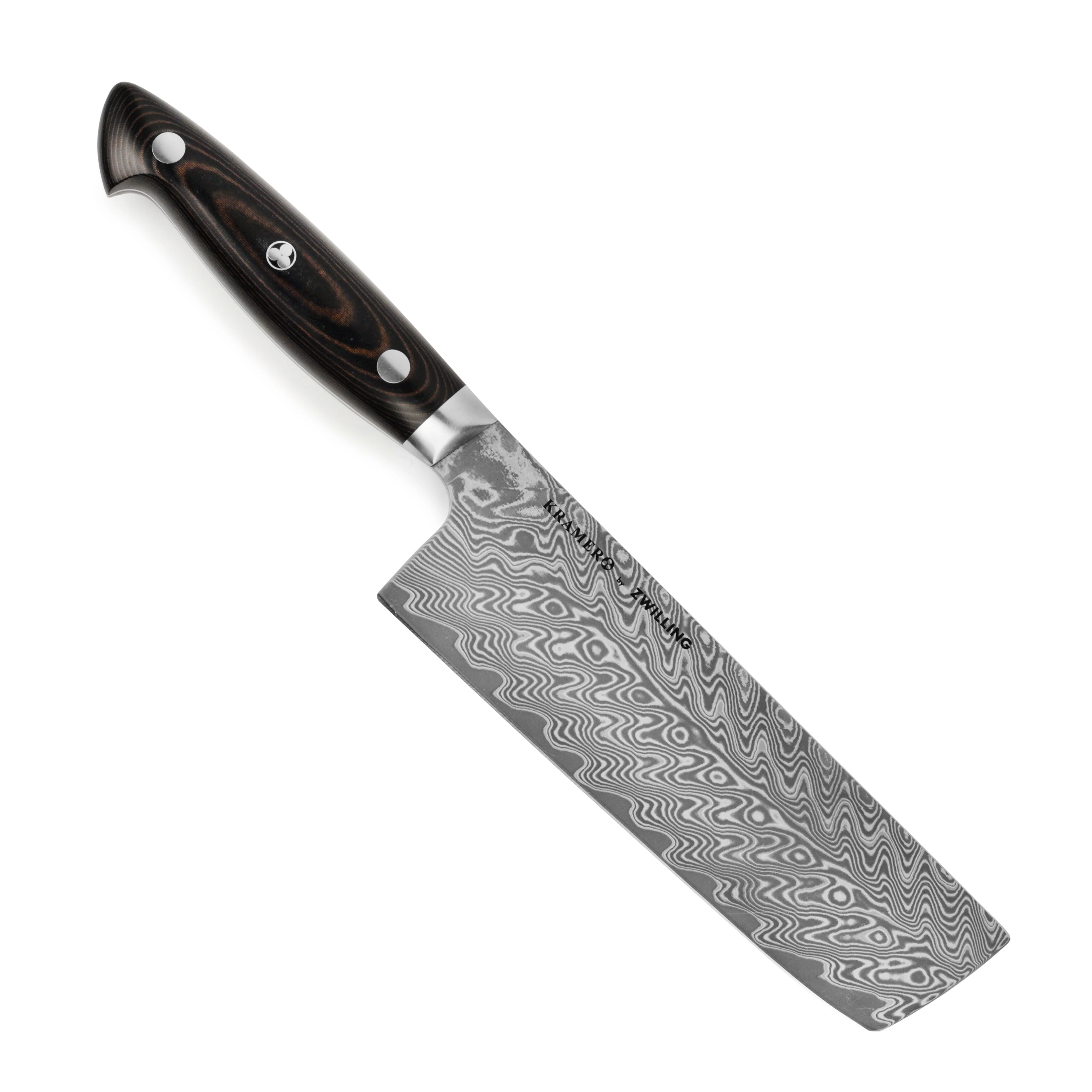 Kramer Stainless Damascus 6.5" Nakiri Knife - Image 4