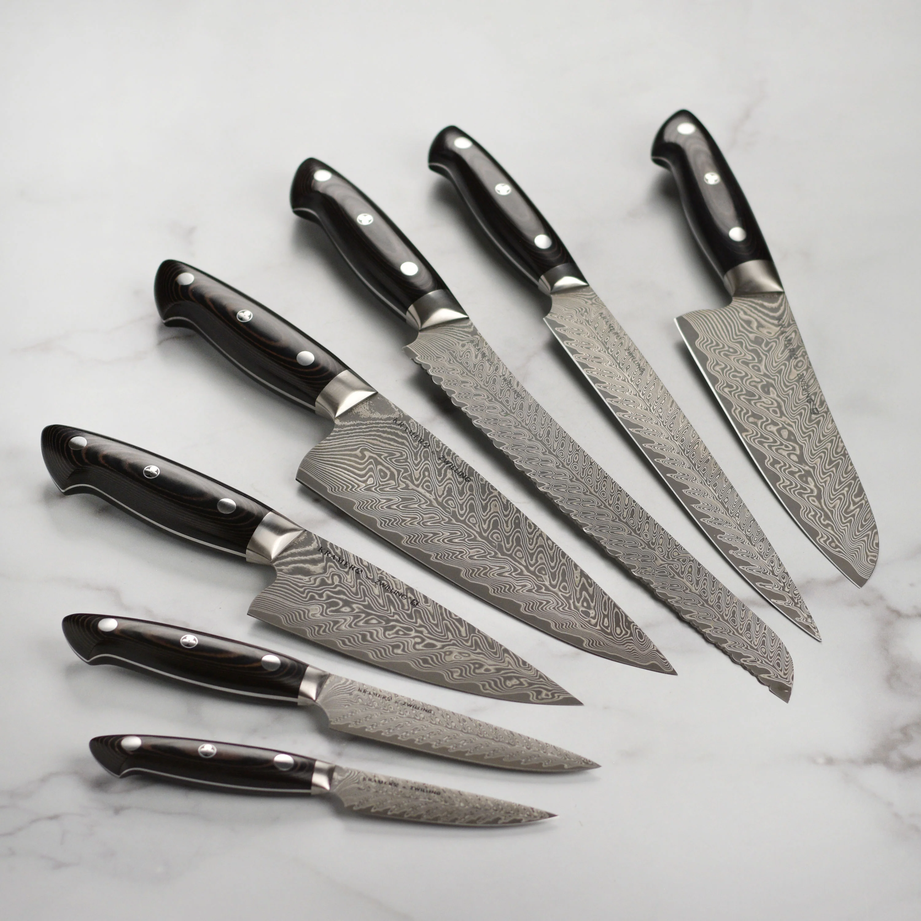 Kramer Stainless Damascus 20 Piece Ultimate Collection - Image 2