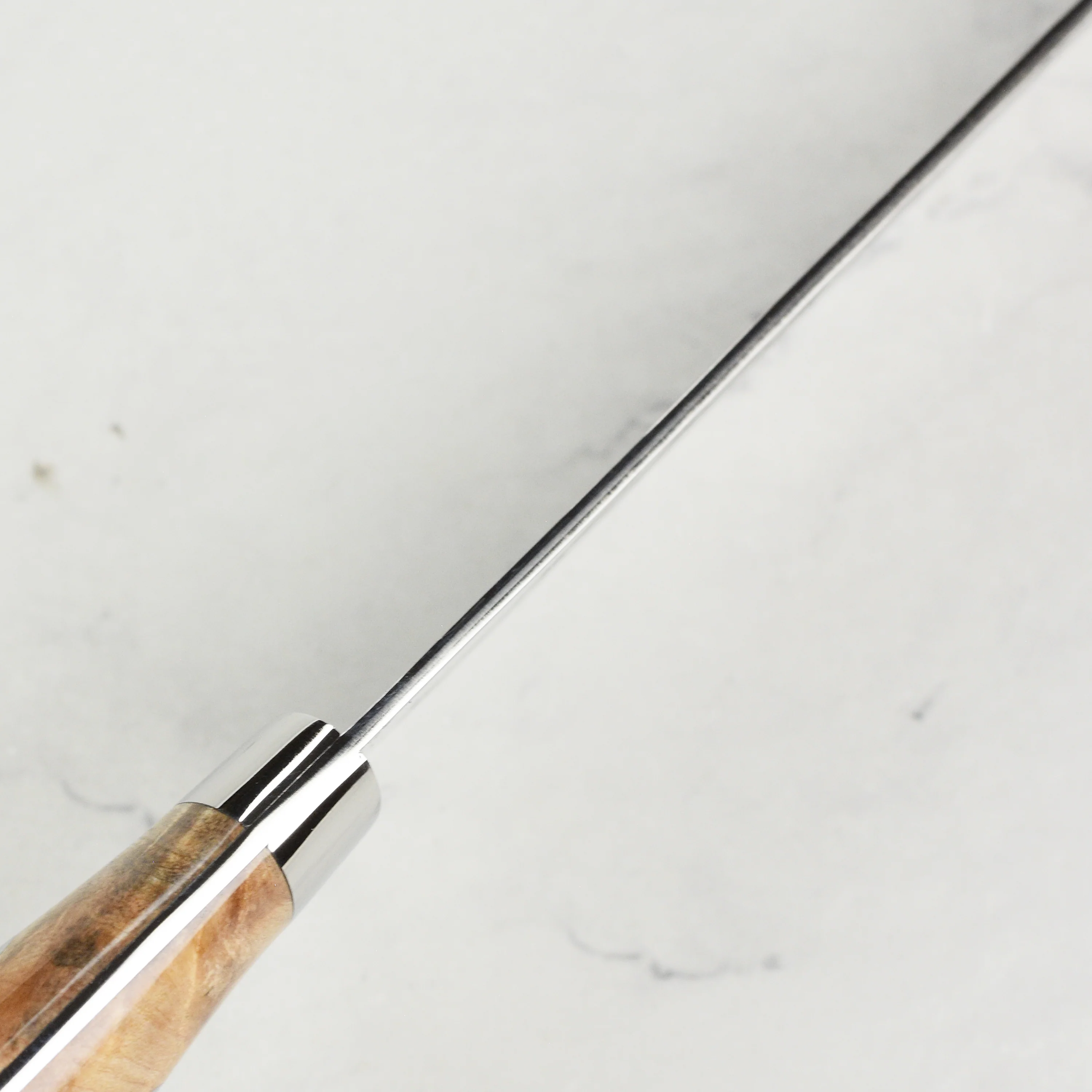 Kurosaki Fujin Forged SG2 Damascus 8.25" Gyuto with Saya - Image 4
