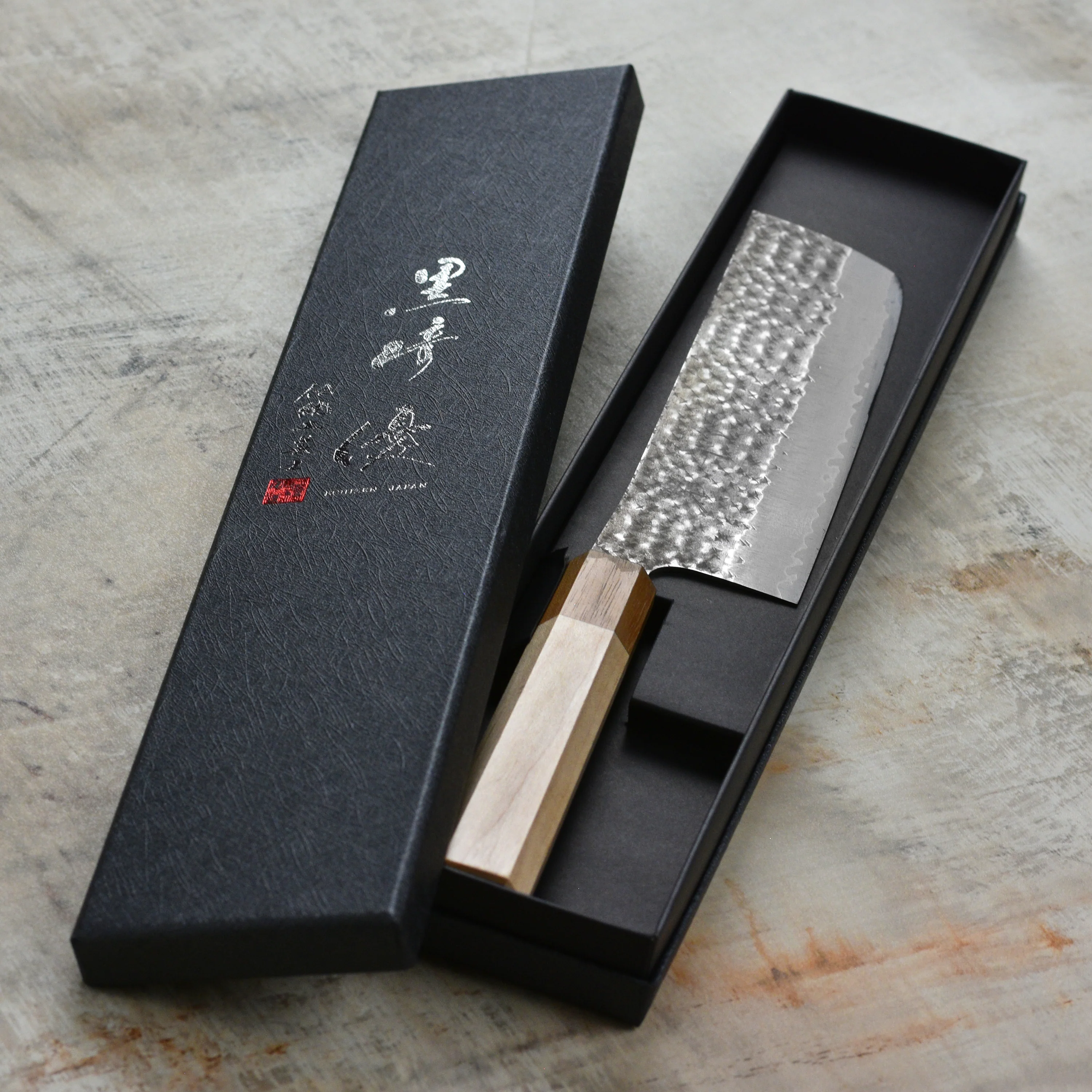 Kurosaki Kokusen Ei Aogami Super 6.5" Nakiri - Image 3