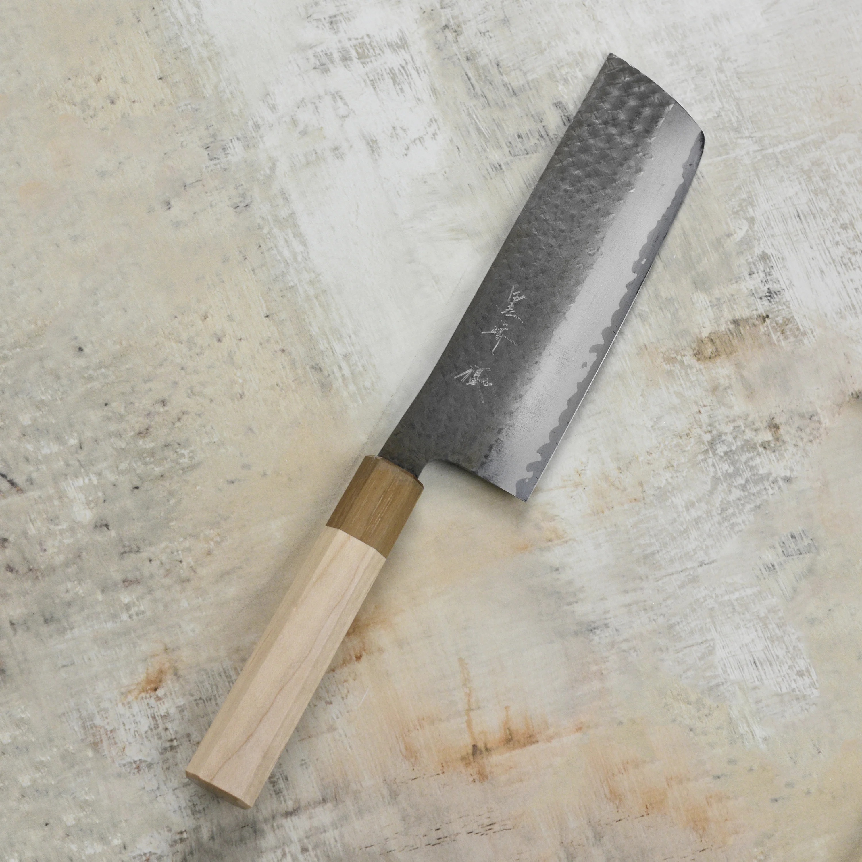 Kurosaki Kokusen Ei Aogami Super 6.5" Nakiri - Image 7