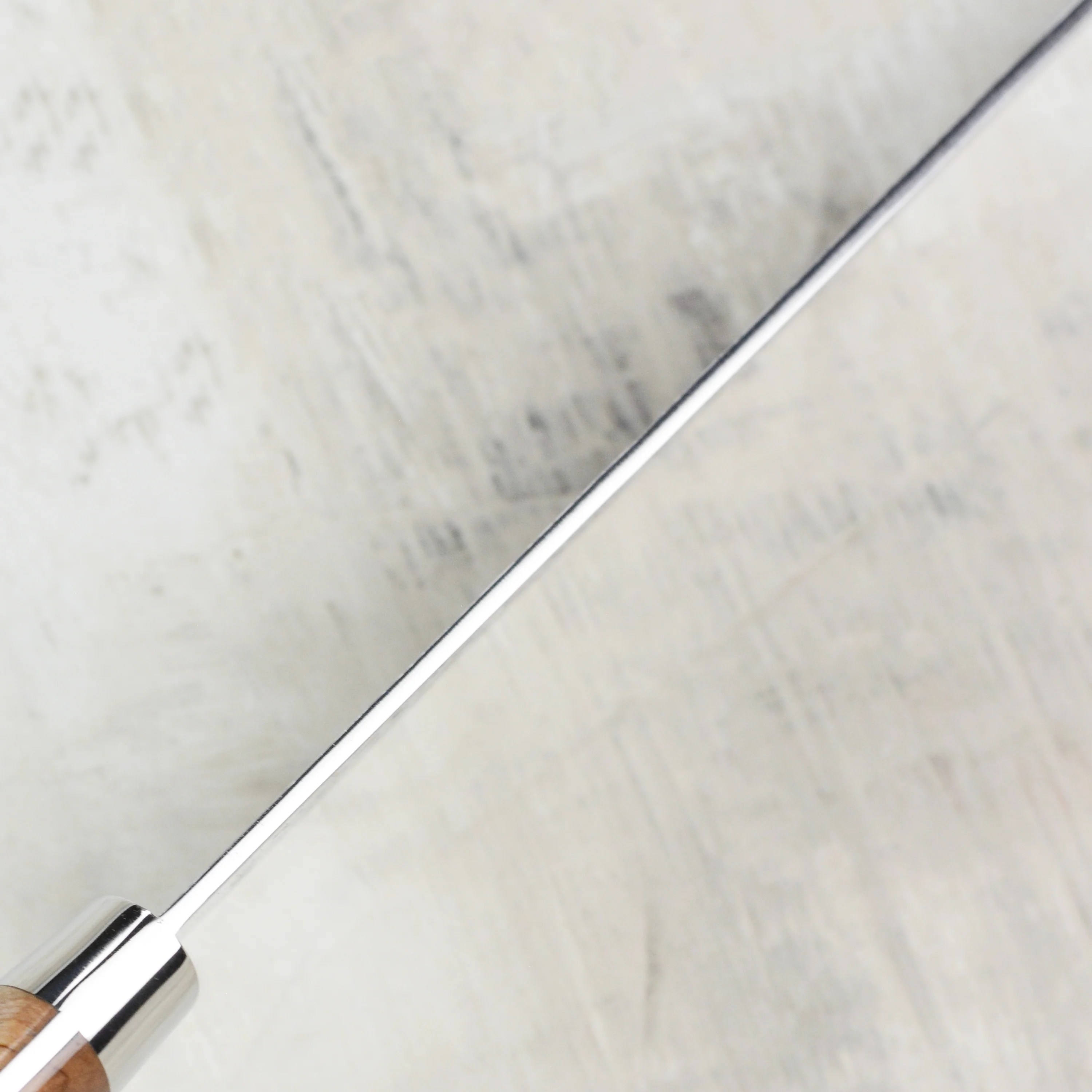 Kurosaki Shizuku Forged SG2 Damascus 8.25" Gyuto with Saya - Image 4
