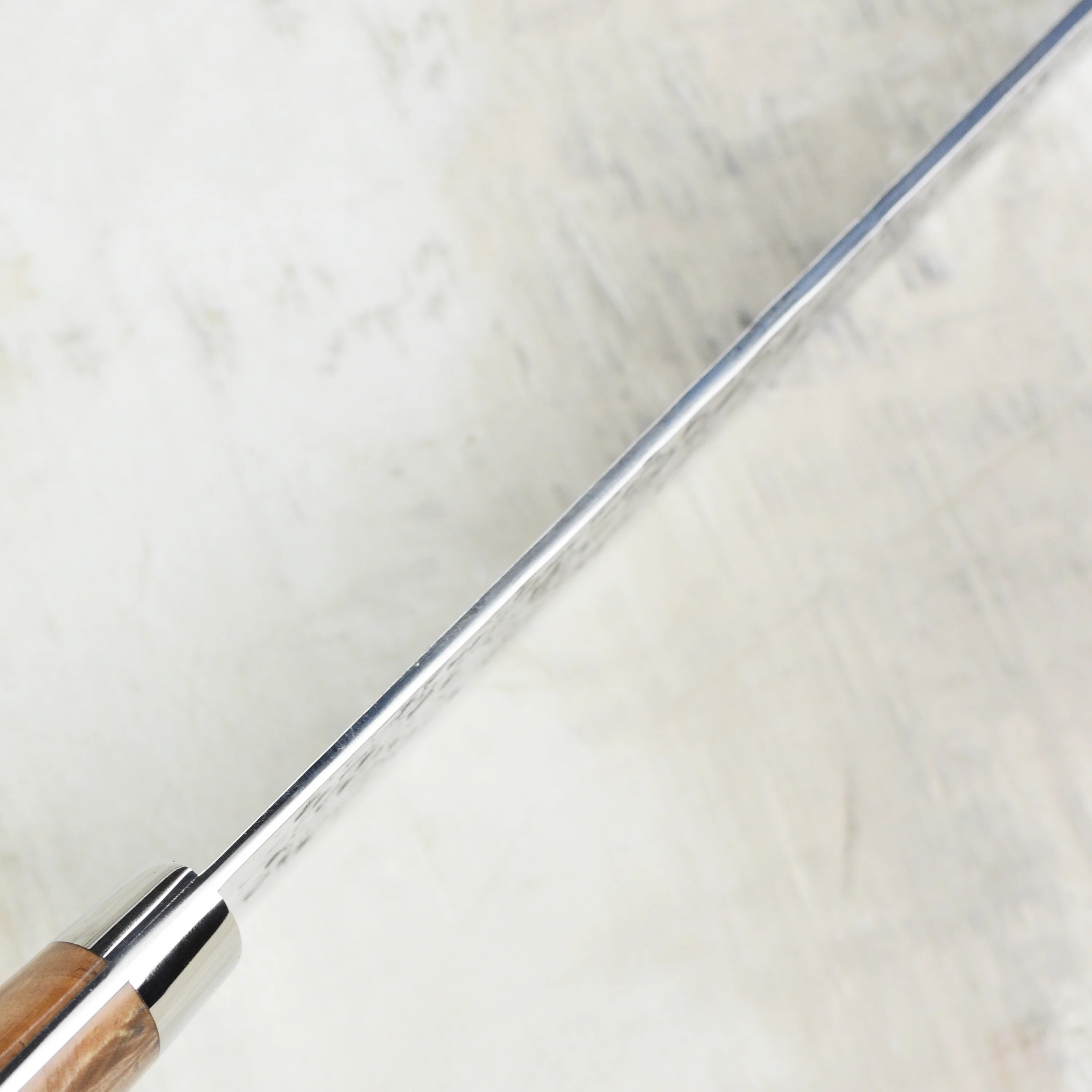 Kurosaki Shizuku Forged SG2 Damascus 9.4" Gyuto with Saya - Image 4