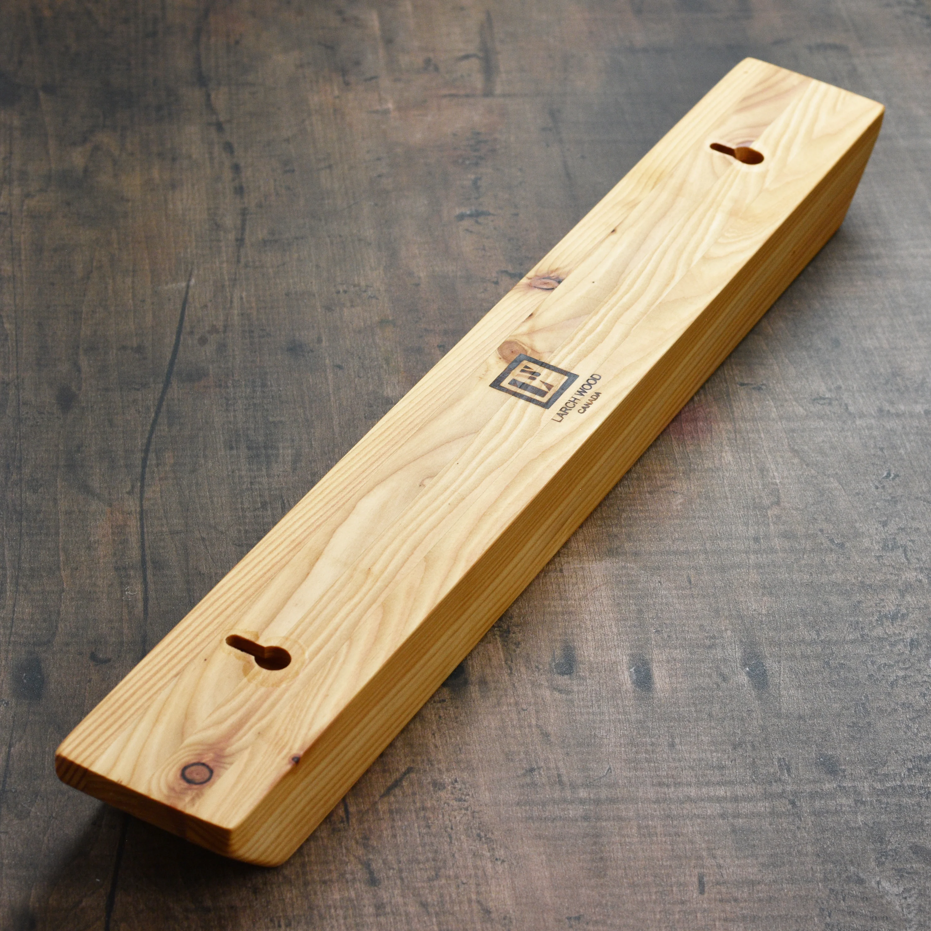 Larch Wood Wall-Mount Magnetic Knife Holder, 22.5" - Image 4