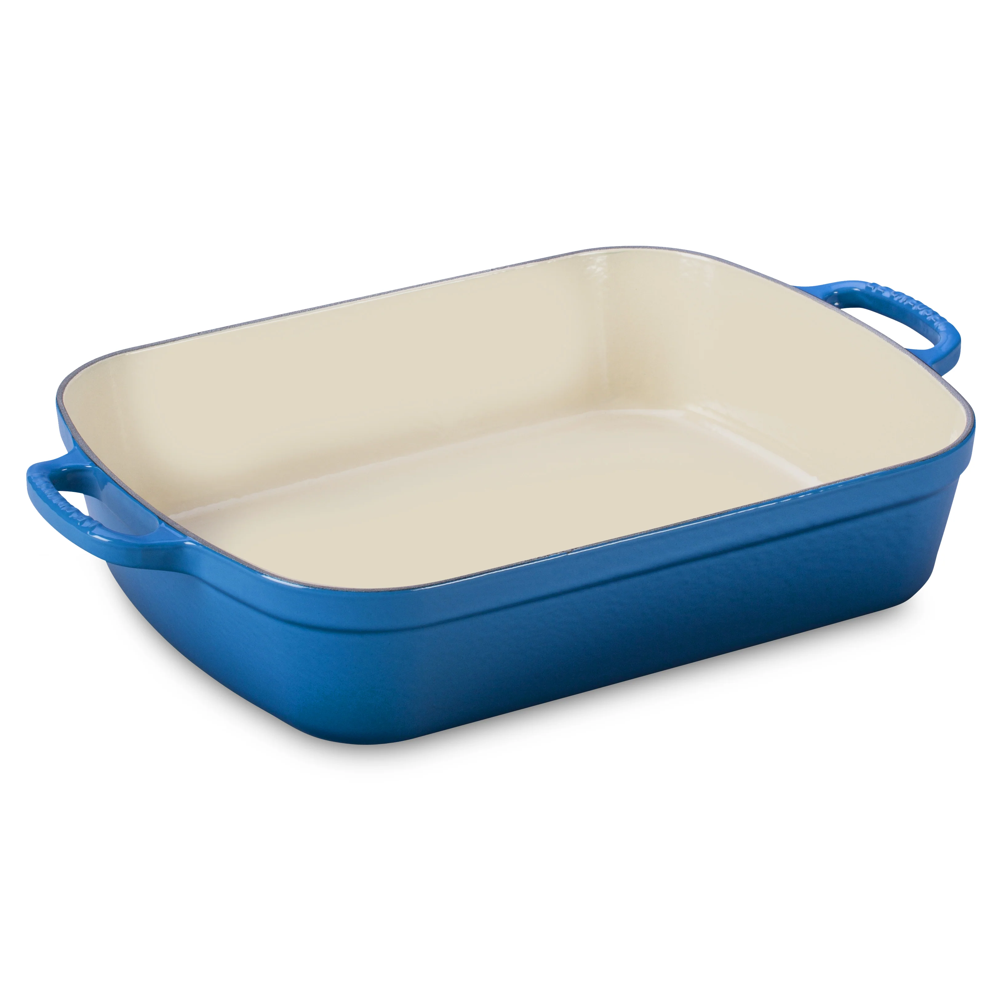 Le Creuset Signature Cast Iron Marseille Roasting Pan, 12.75x9.75" - Image 7