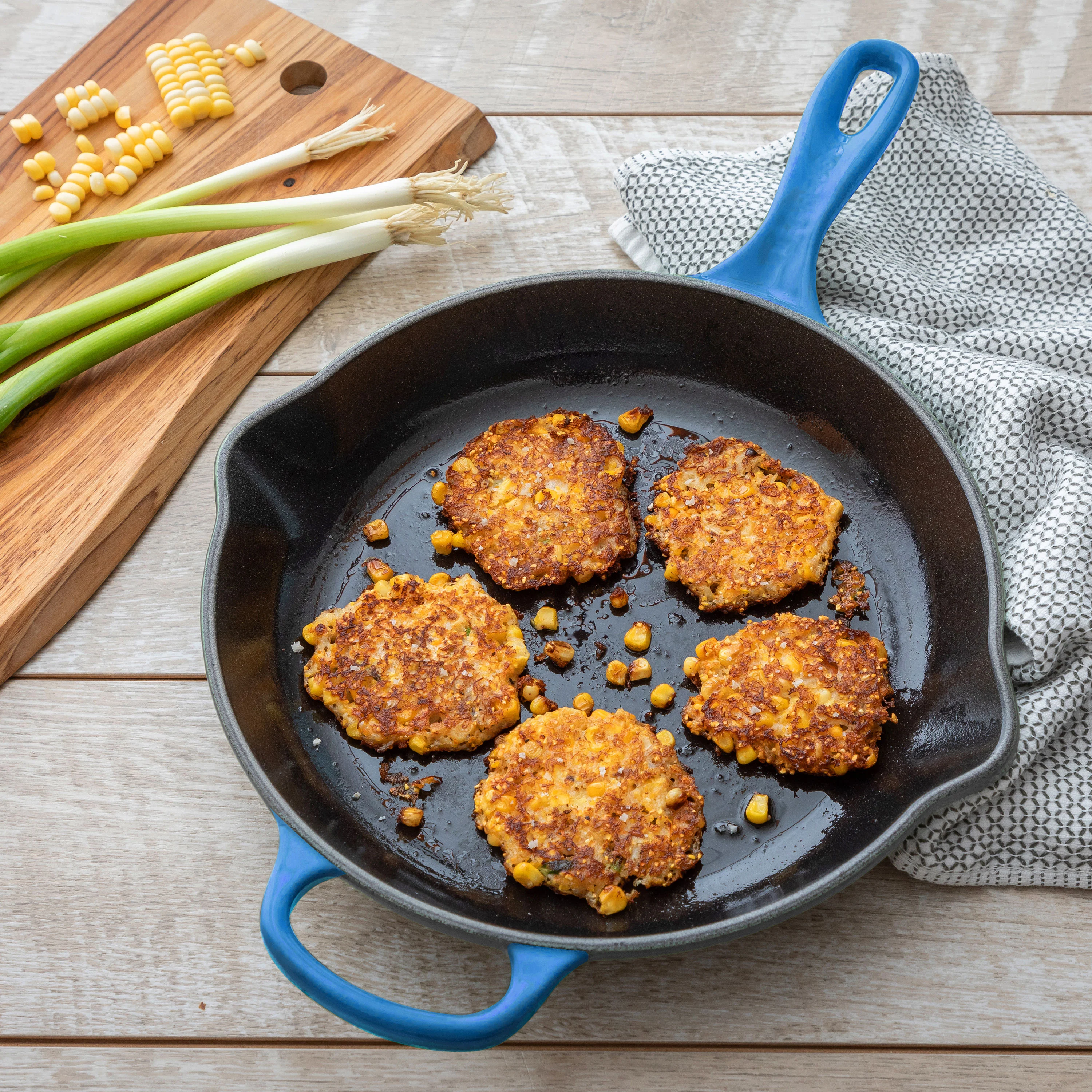 Le Creuset Signature Cast Iron 10.25" Marseille Skillet - Image 4