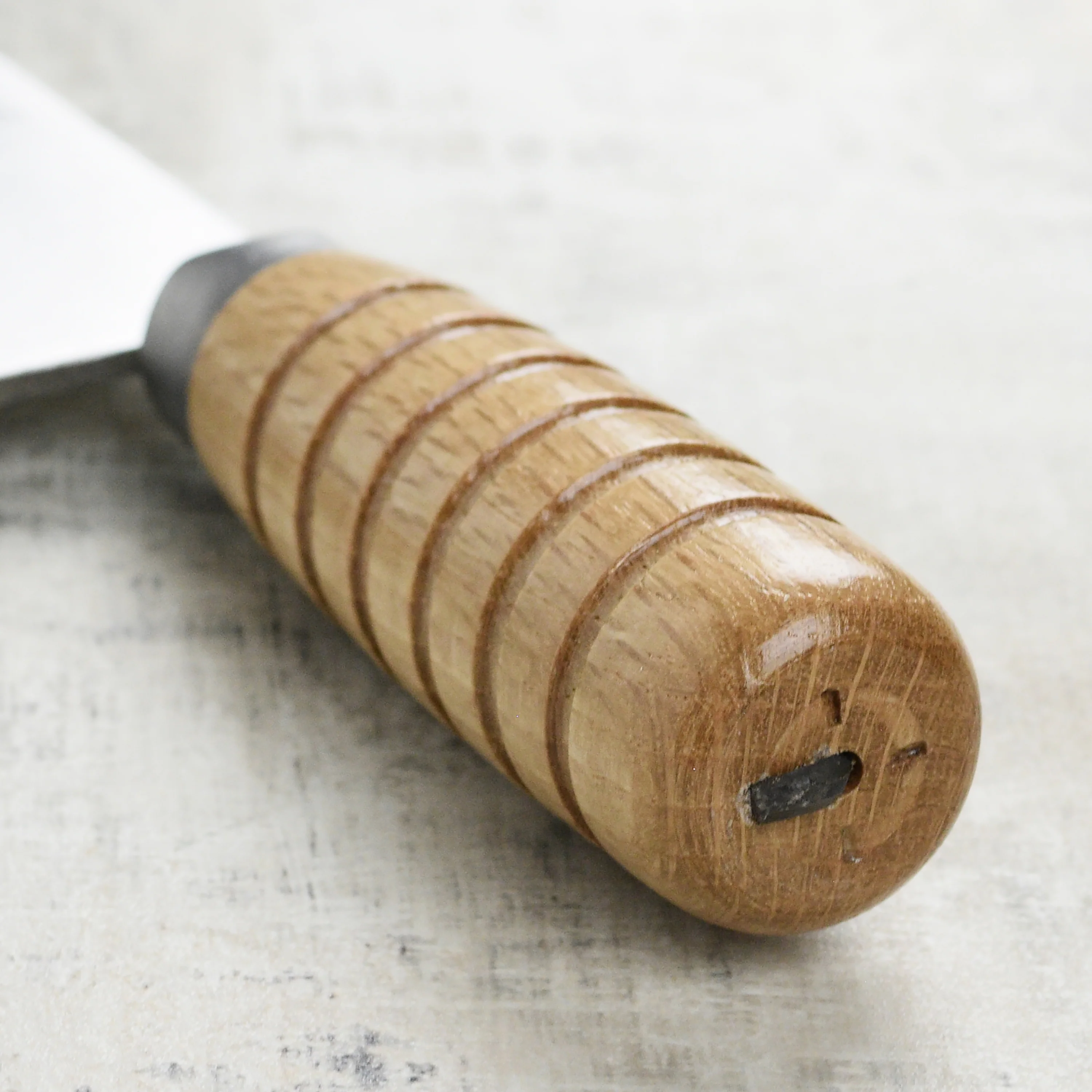Maestro Wu 7" Meat Cleaver, Wood Handle - Image 5
