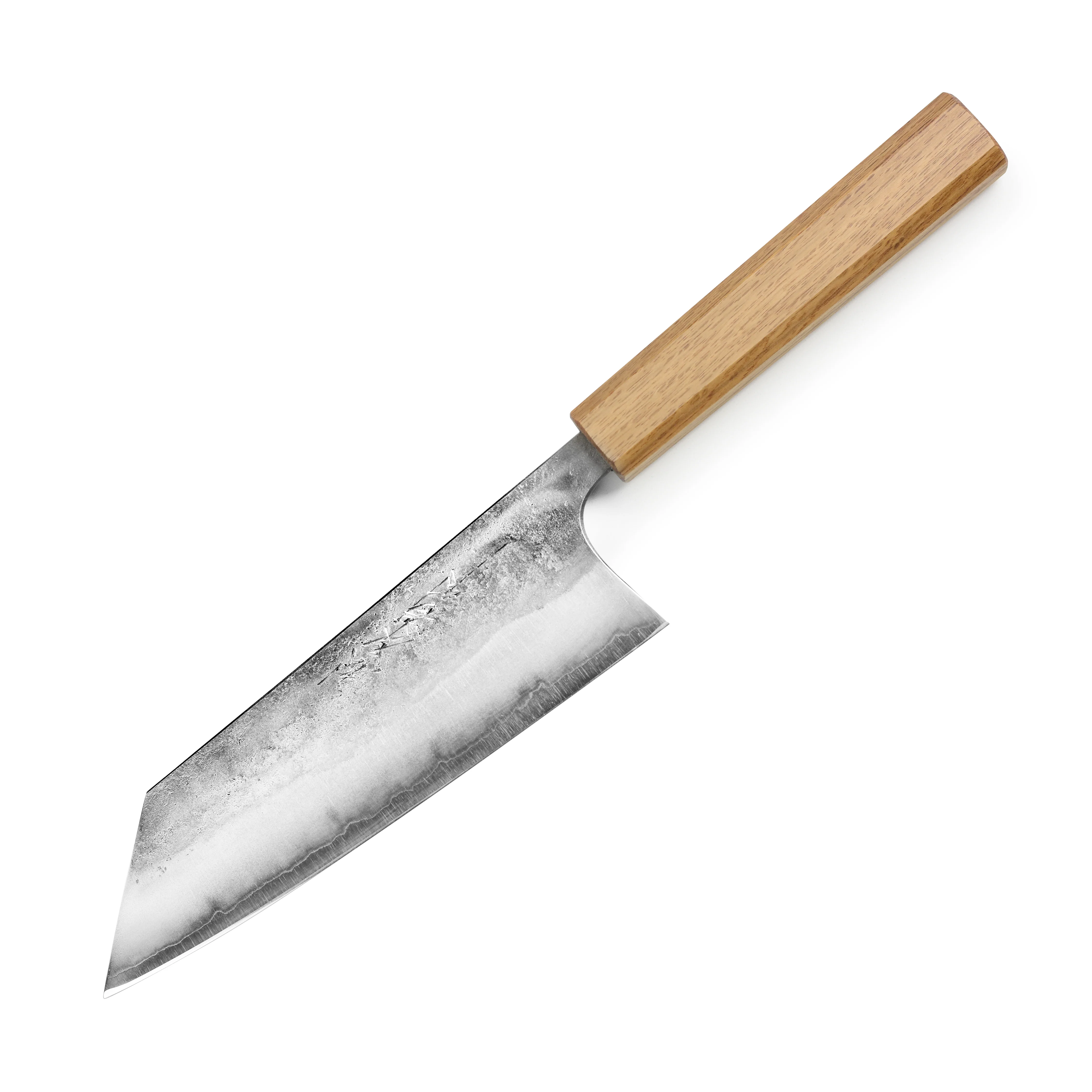 Matsubara Aogami #2 Nashiji Stainless Clad 6.7" Bunka - Image 5