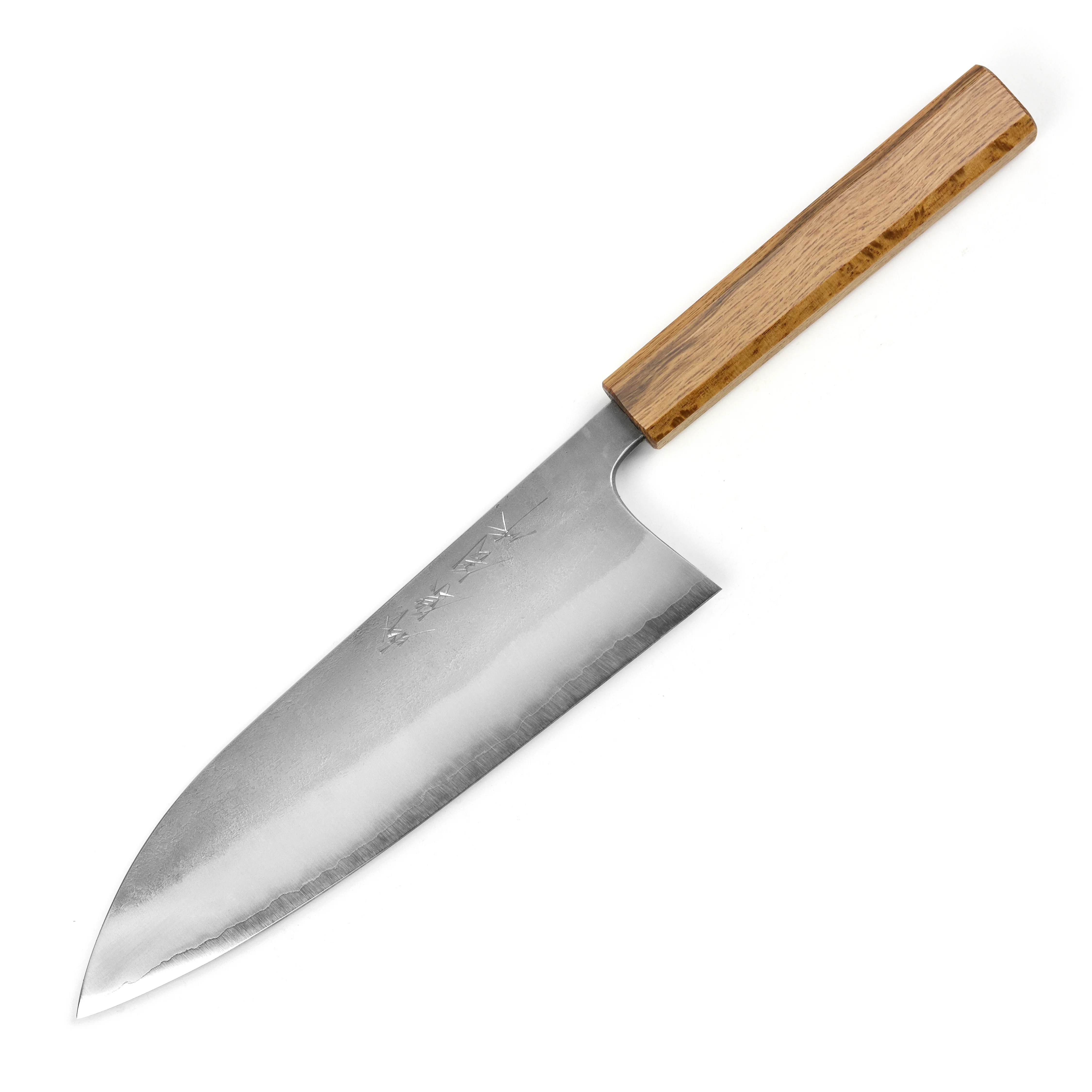 Matsubara Aogami #2 Nashiji Stainless Clad 8.25" Gyuto - Image 9