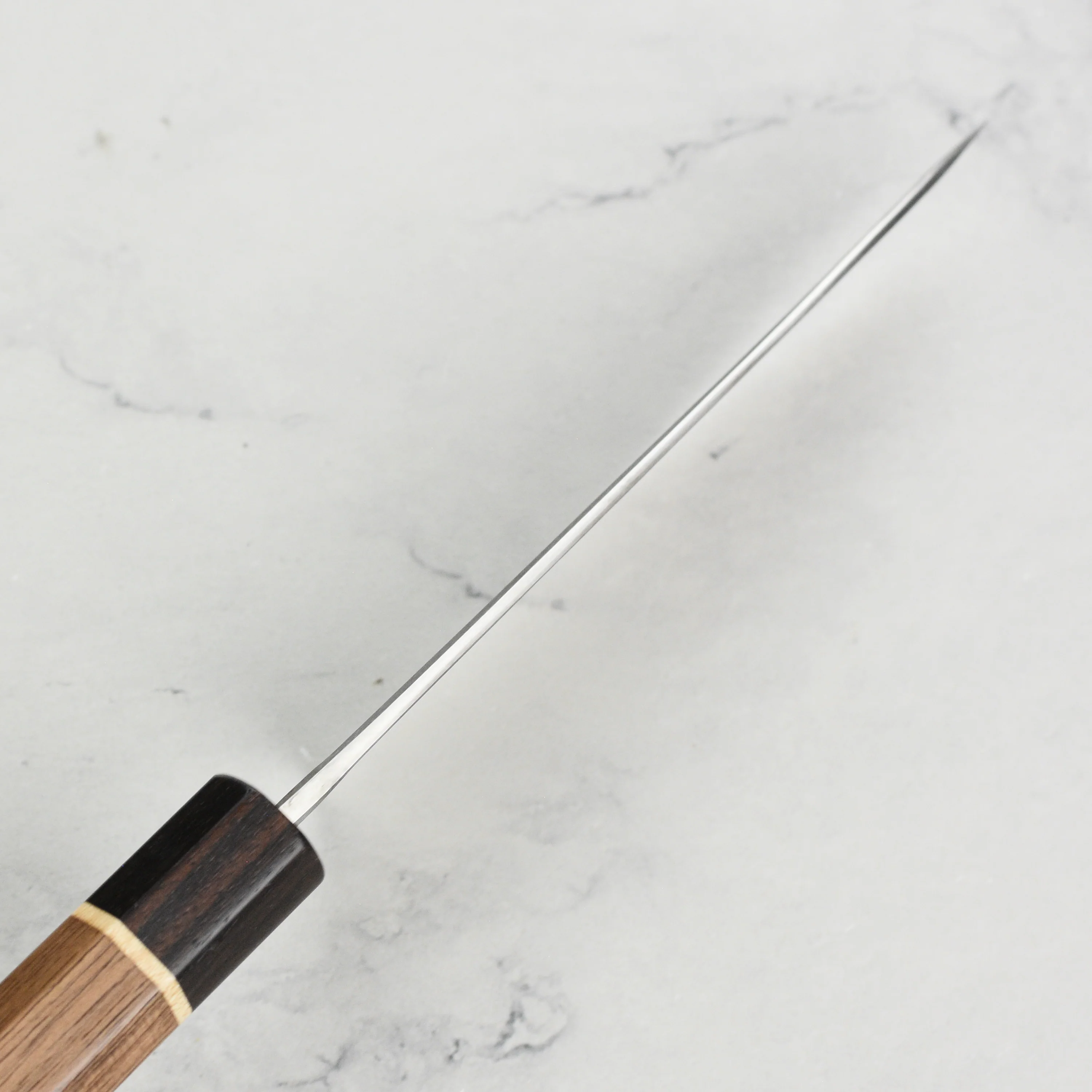Matsubara Aogami #2 Nashiji Stainless Clad 4.7" Petty - Image 8