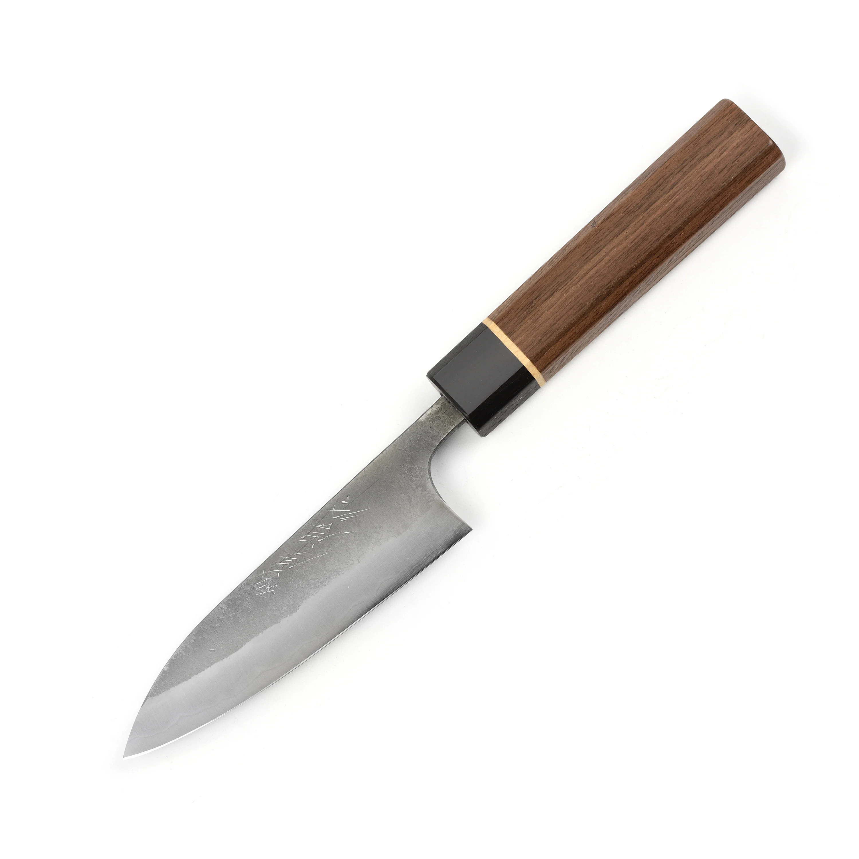 Matsubara Aogami #2 Nashiji Stainless Clad 4.7" Petty - Image 9