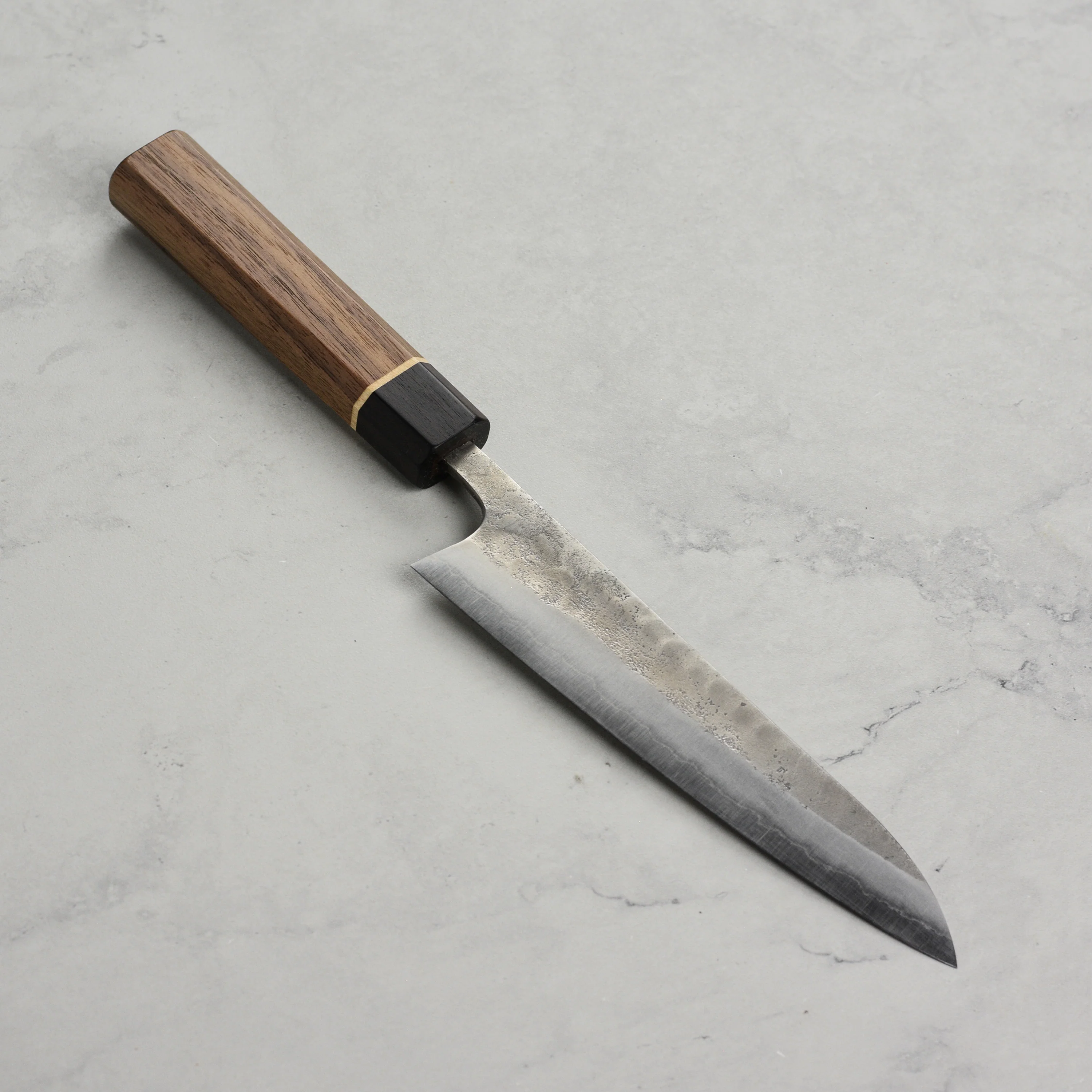 Matsubara Aogami #2 Nashiji Stainless Clad 5.9" Petty - Image 3