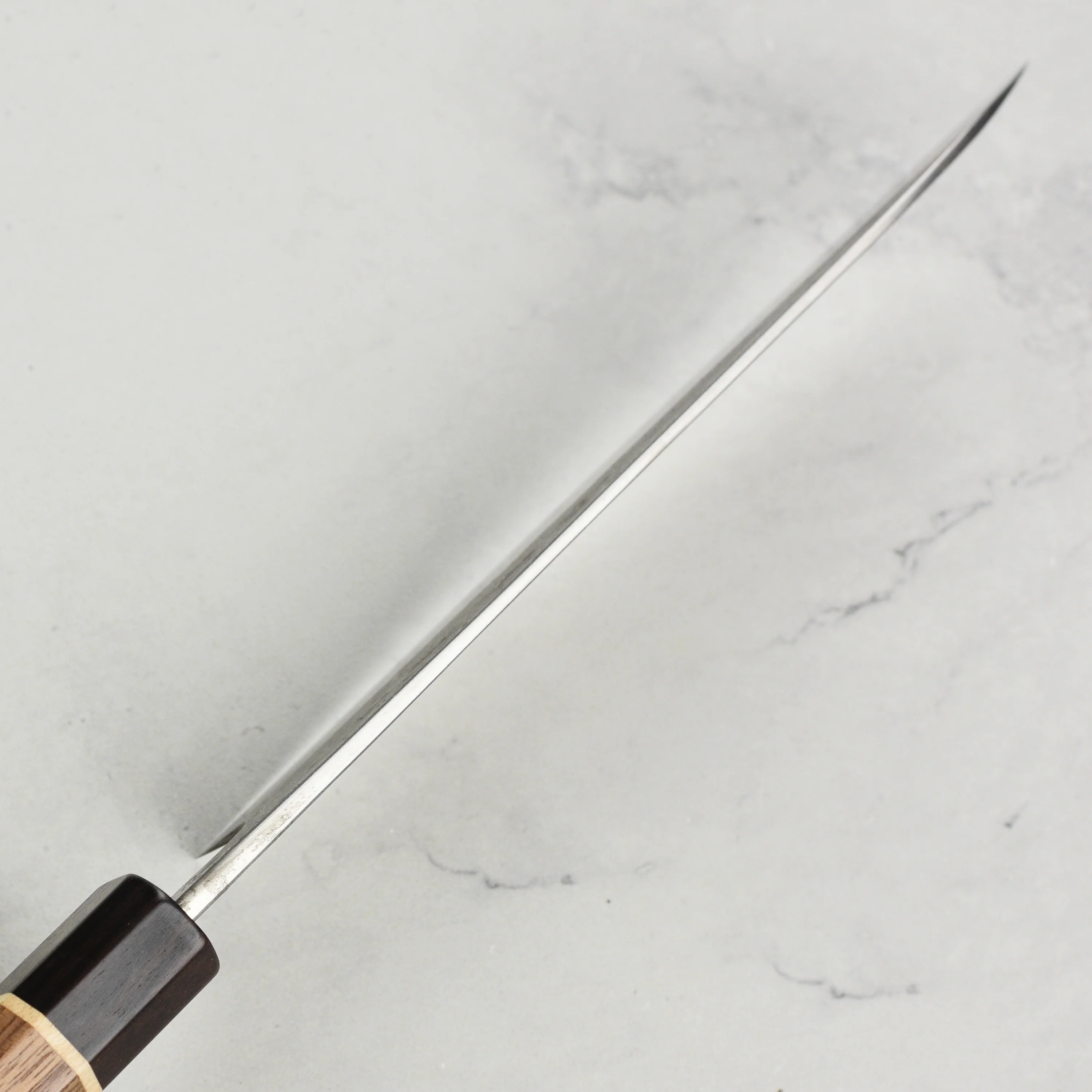 Matsubara Aogami #2 Nashiji Stainless Clad 5.9" Petty - Image 6