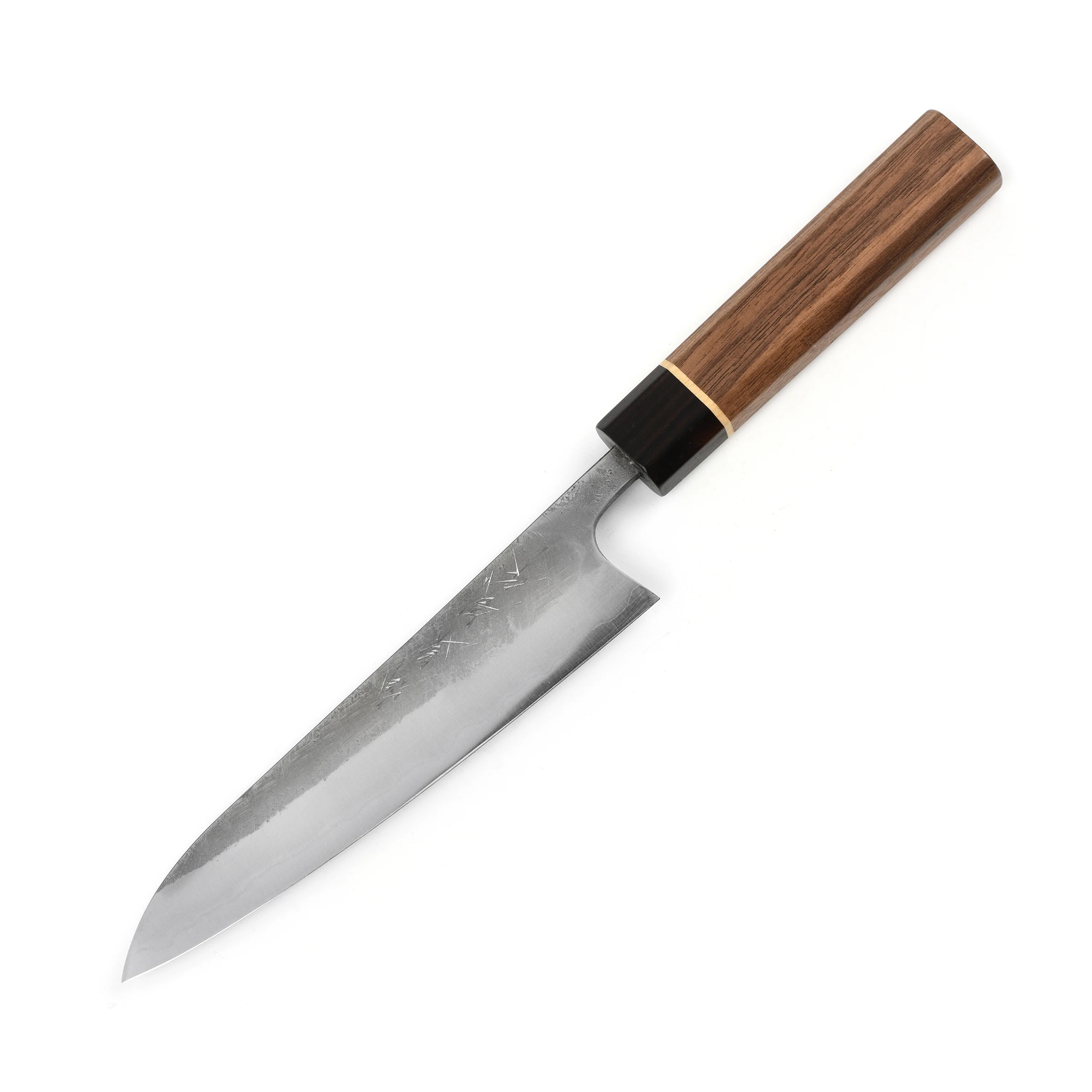 Matsubara Aogami #2 Nashiji Stainless Clad 5.9" Petty - Image 7