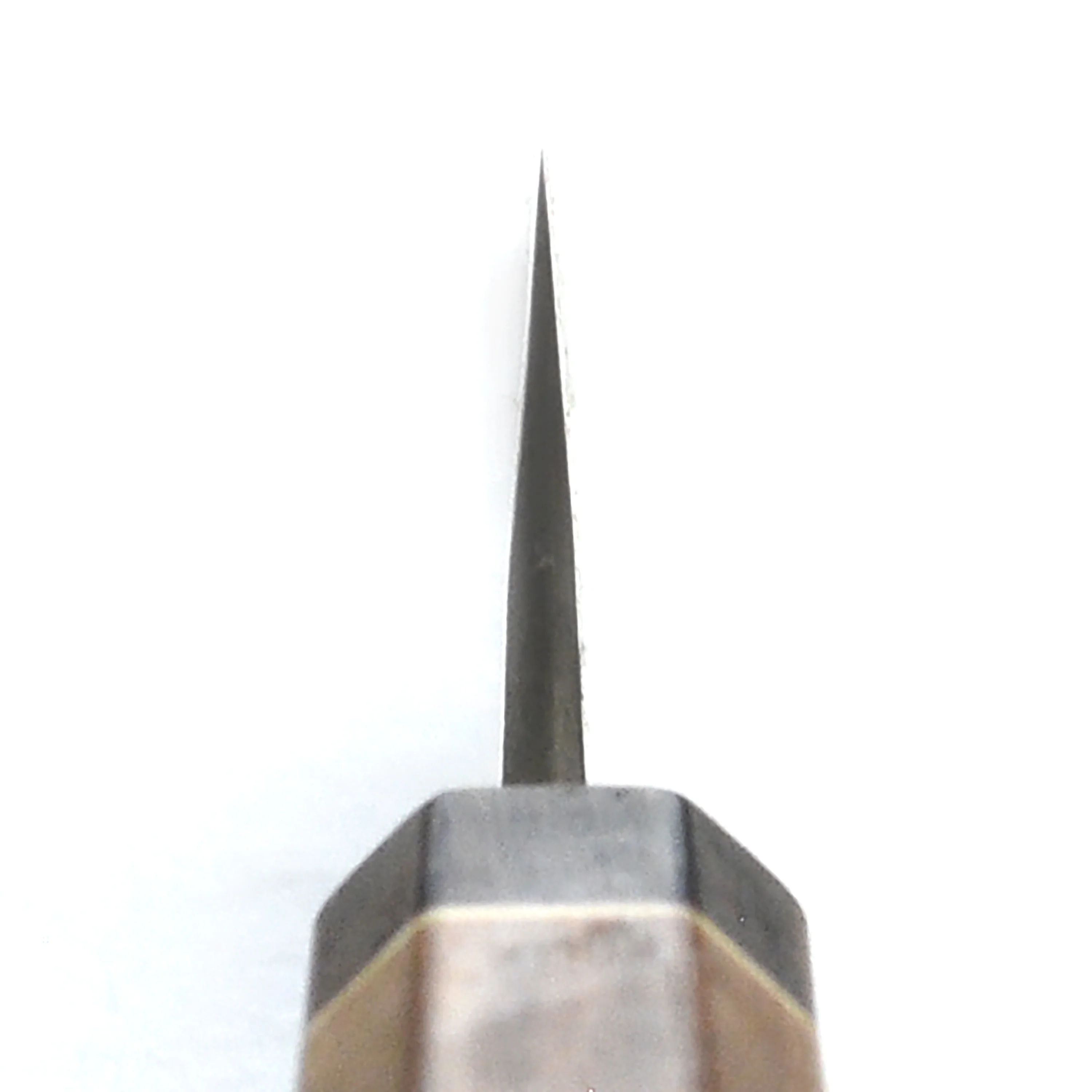 Matsubara Aogami #2 Nashiji Stainless Clad 10.6" Sujihiki - Image 9