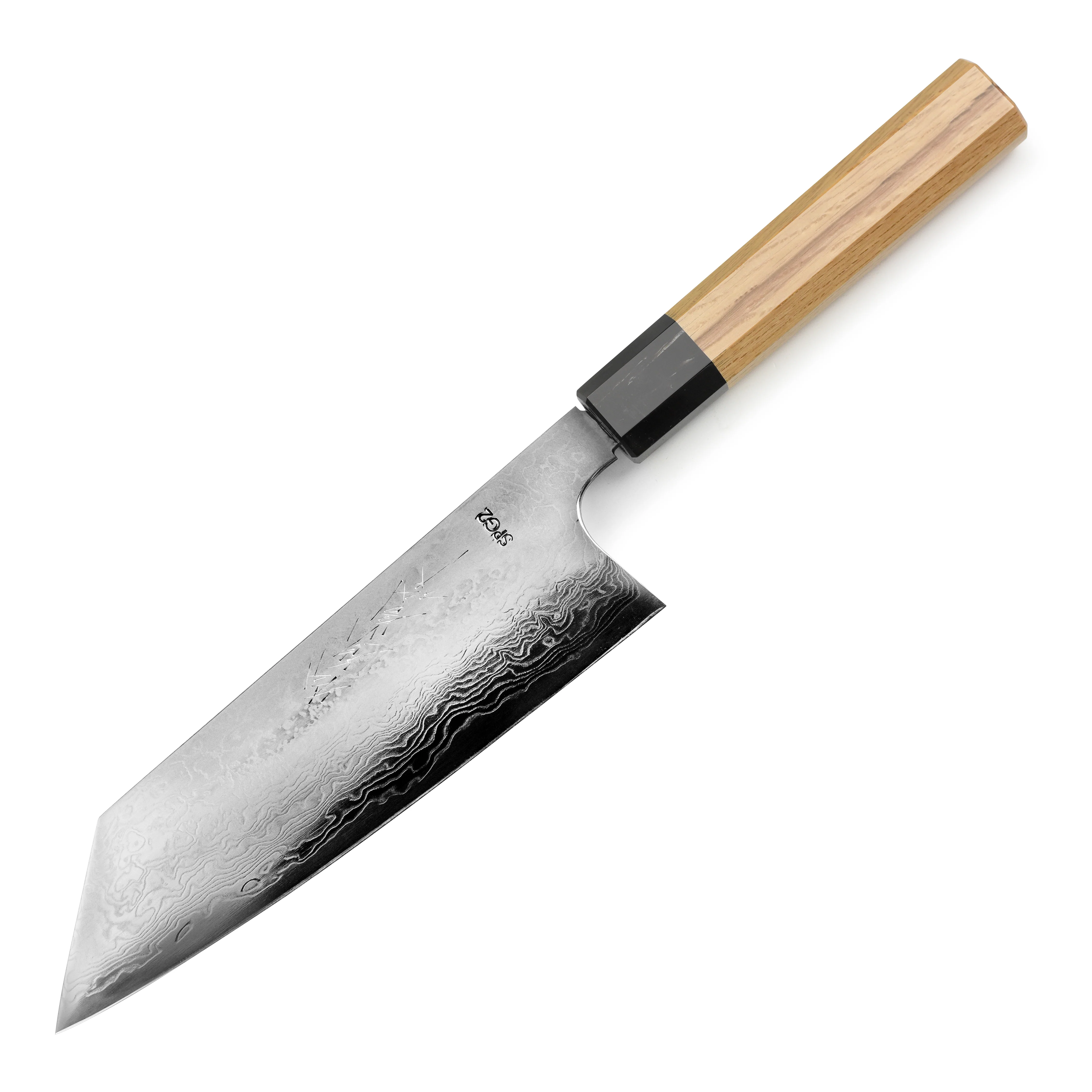 Matsubara SG2 Damascus 7" Bunka - Image 9