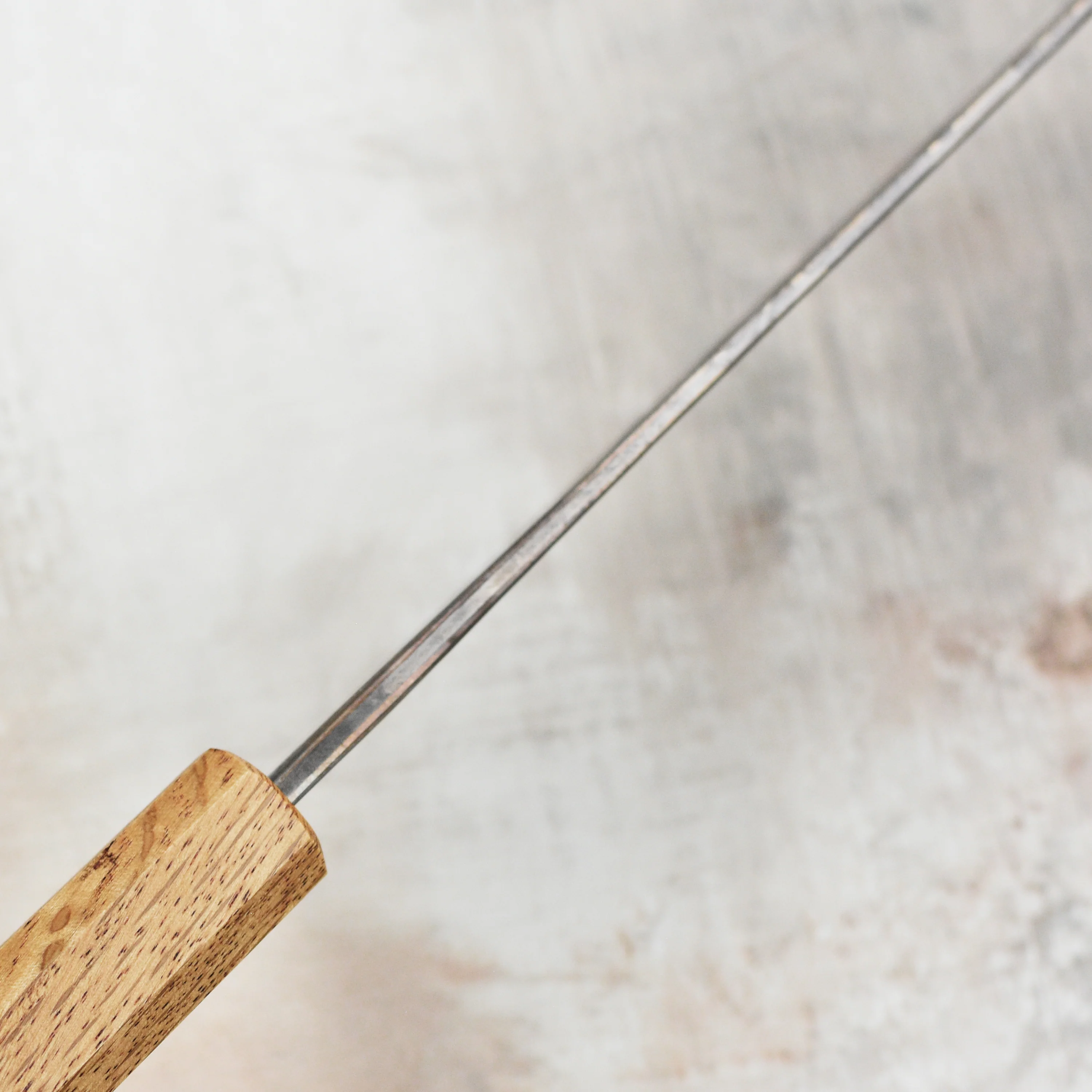 Matsubara Shirogami #1 Kurouchi Stainless Clad 8.25" Gyuto - Image 3