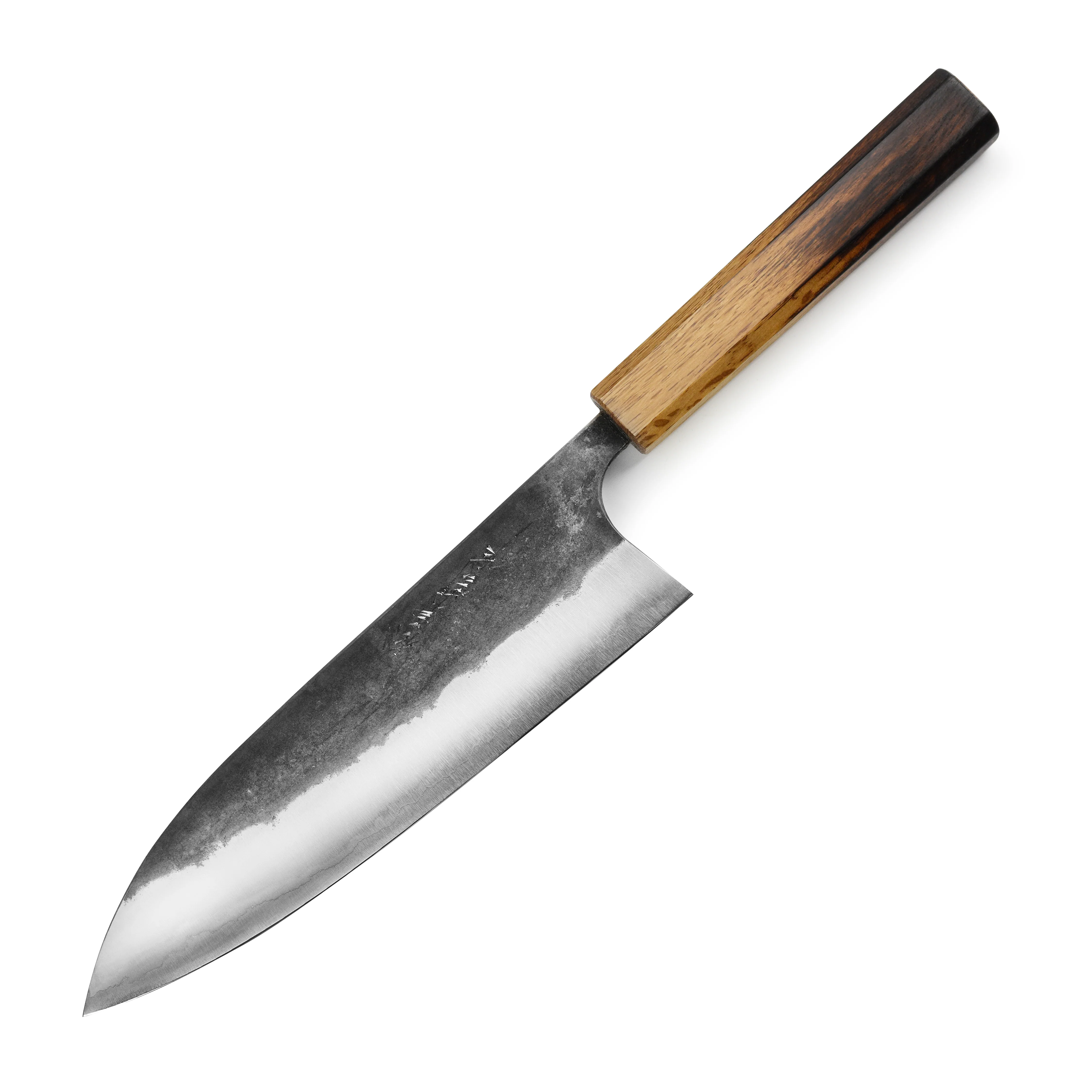 Matsubara Shirogami #1 Kurouchi Stainless Clad 8.25" Gyuto - Image 9