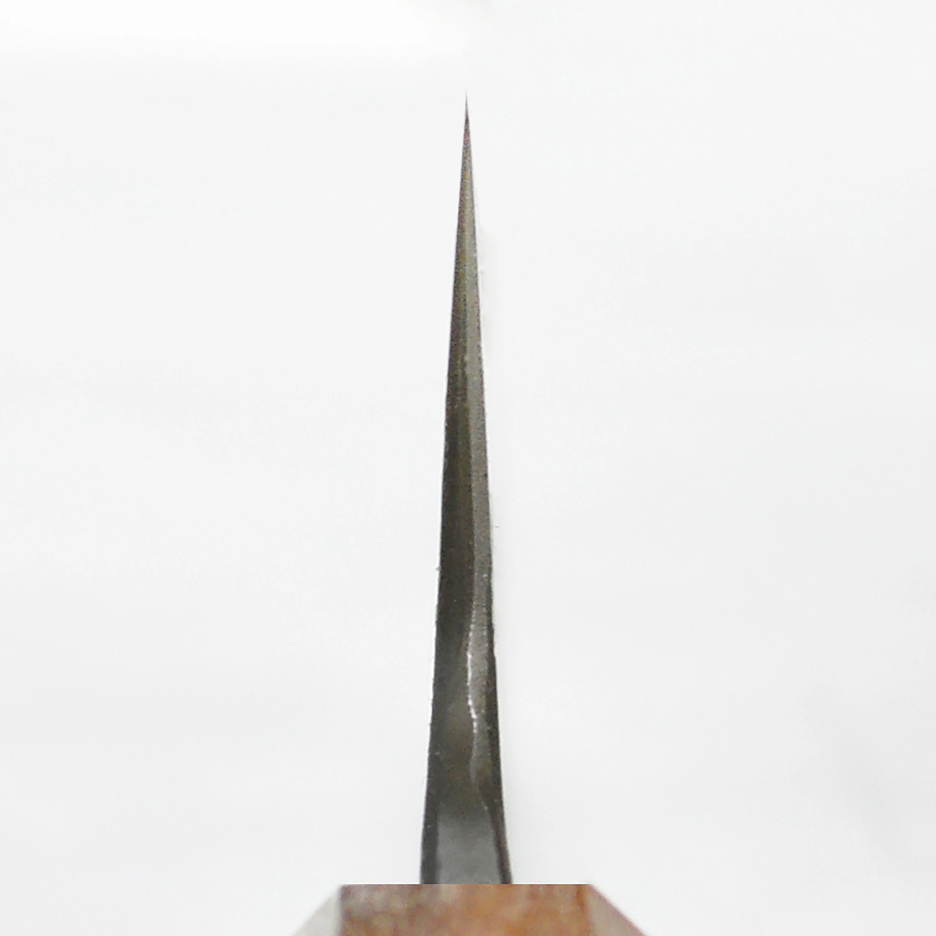 Mazaki Shirogami #2 Kurouchi Nashiji 8.25" Gyuto - Image 9