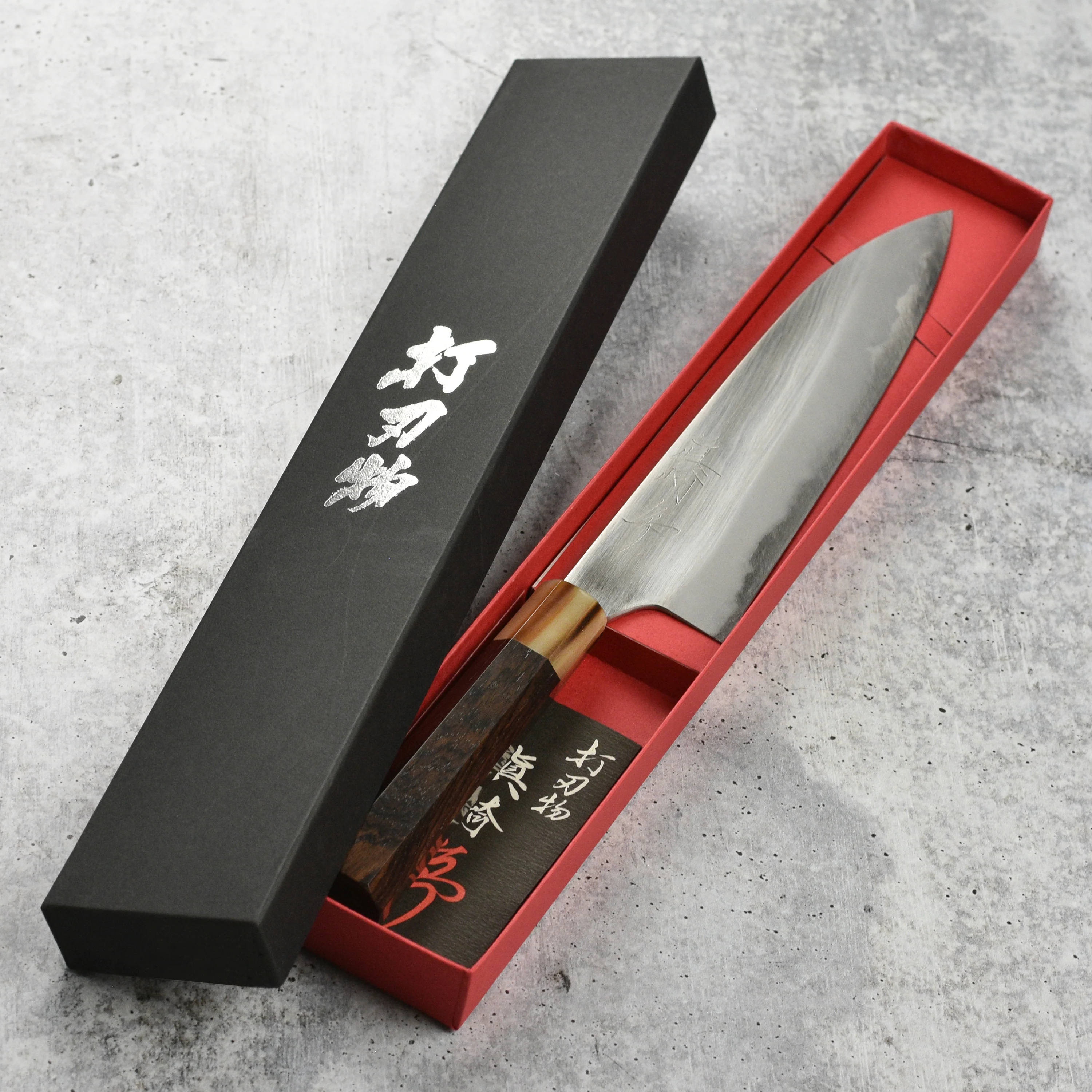 Mazaki Shirogami #2 Migaki 8.25" Gyuto - Image 7