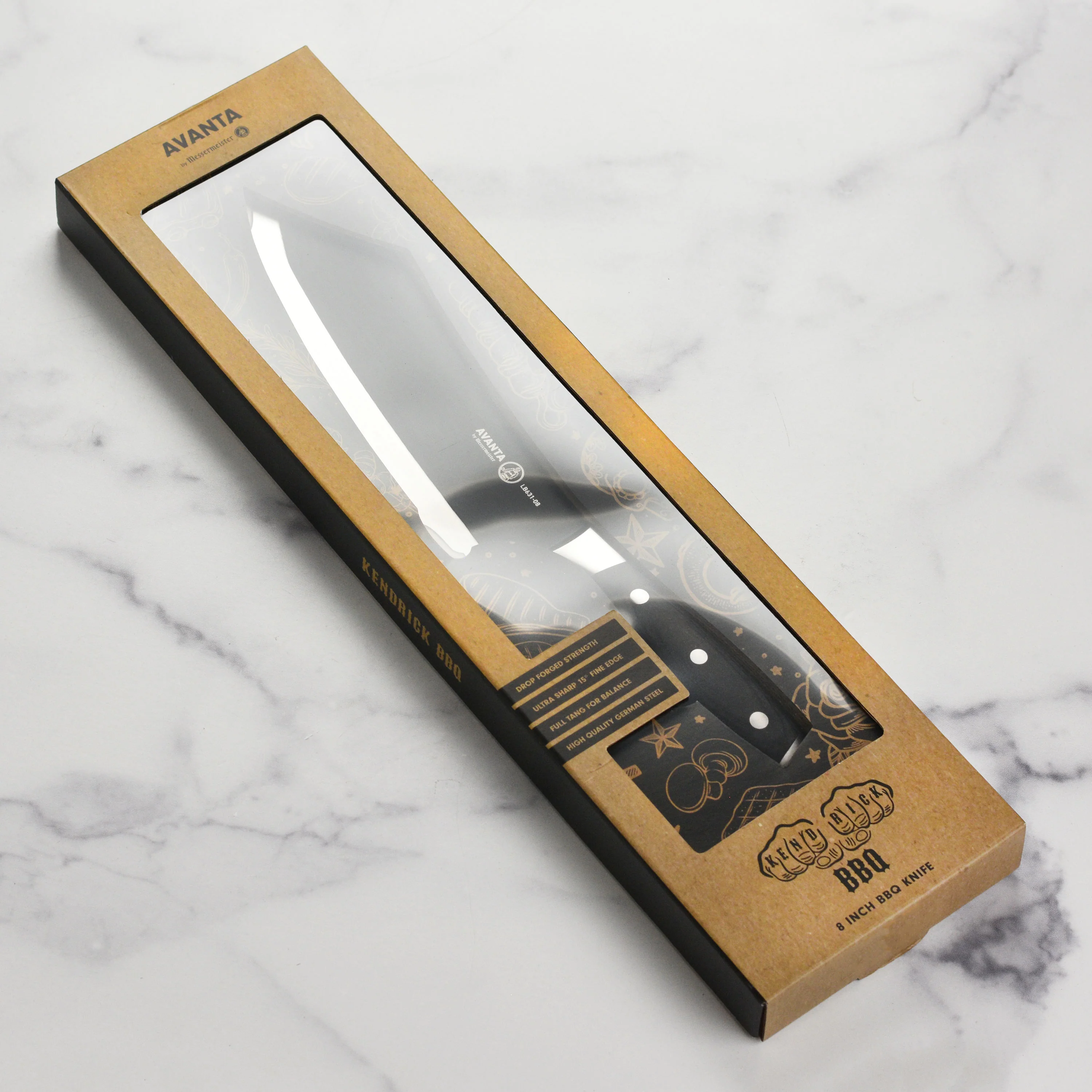 Messermeister Avanta Forged Kendrick 8" BBQ Knife - Image 12
