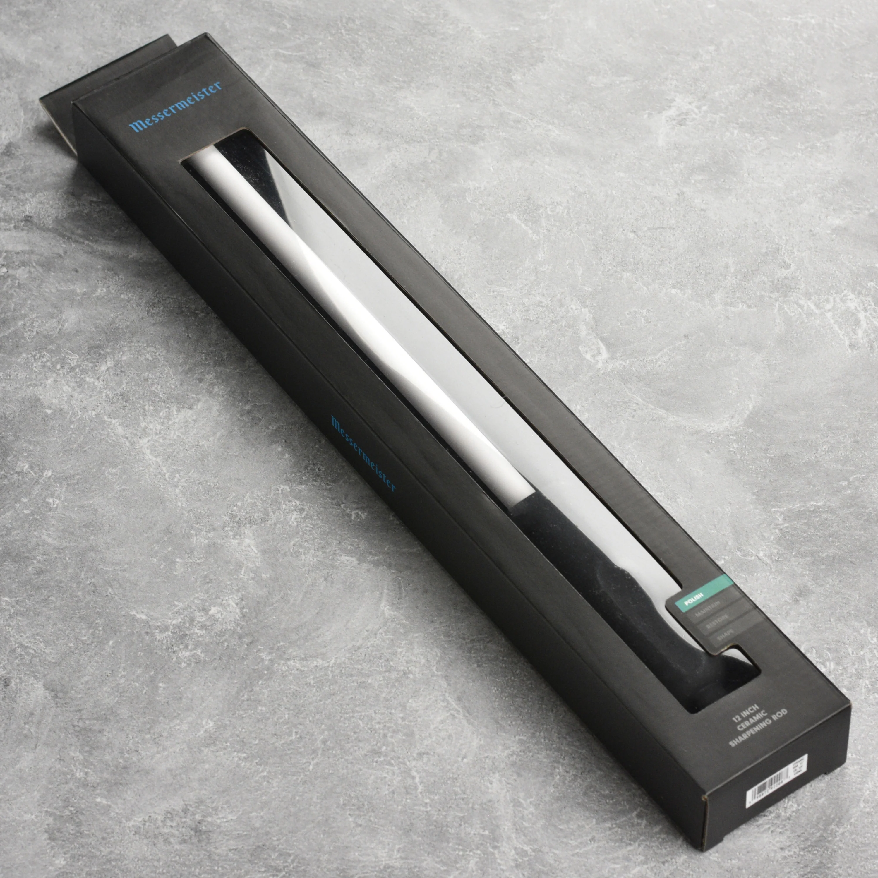 Messermeister 12" Ceramic Sharpening Rod - Image 6