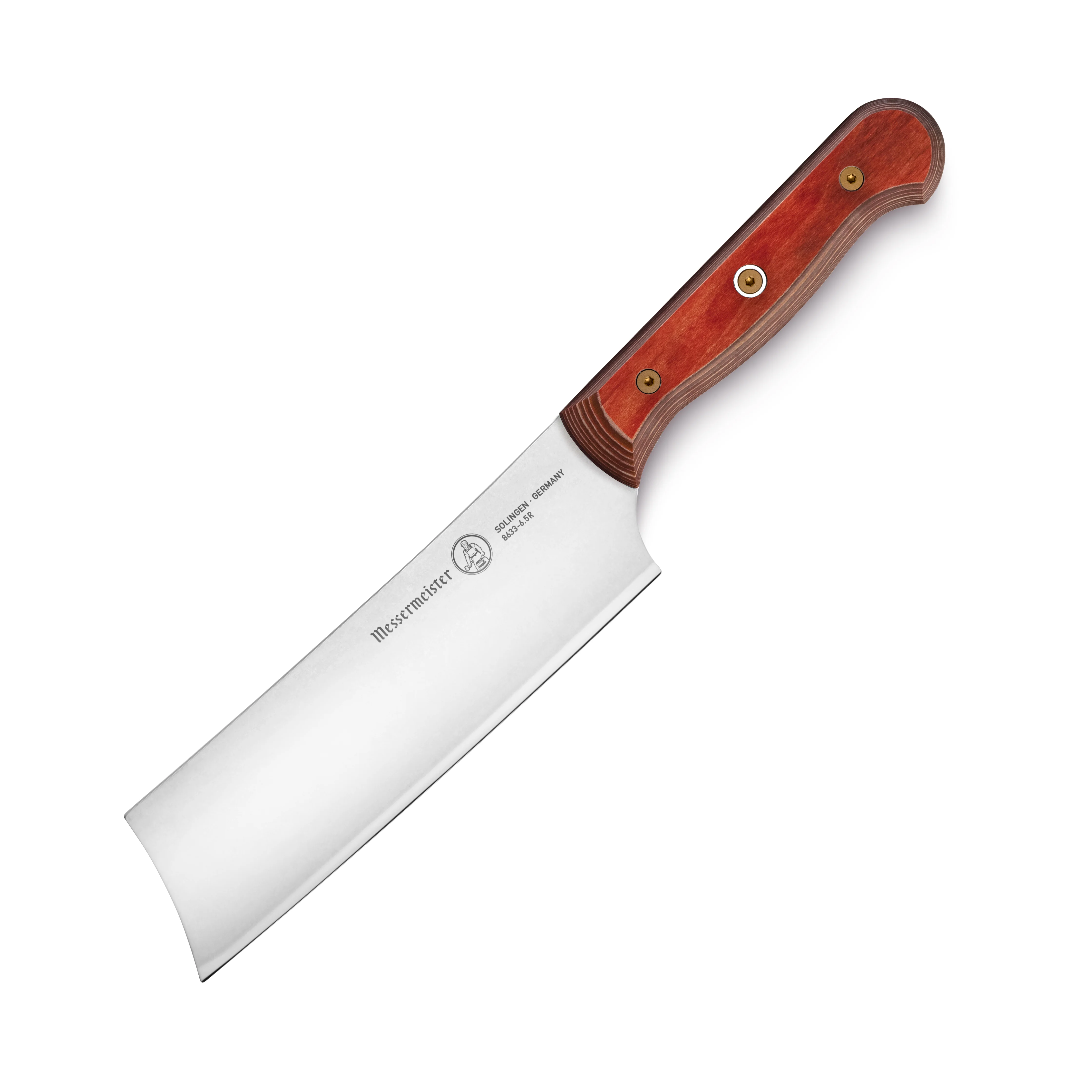 Messermeister Custom Terra Red 6.5" Nakiri - Image 4