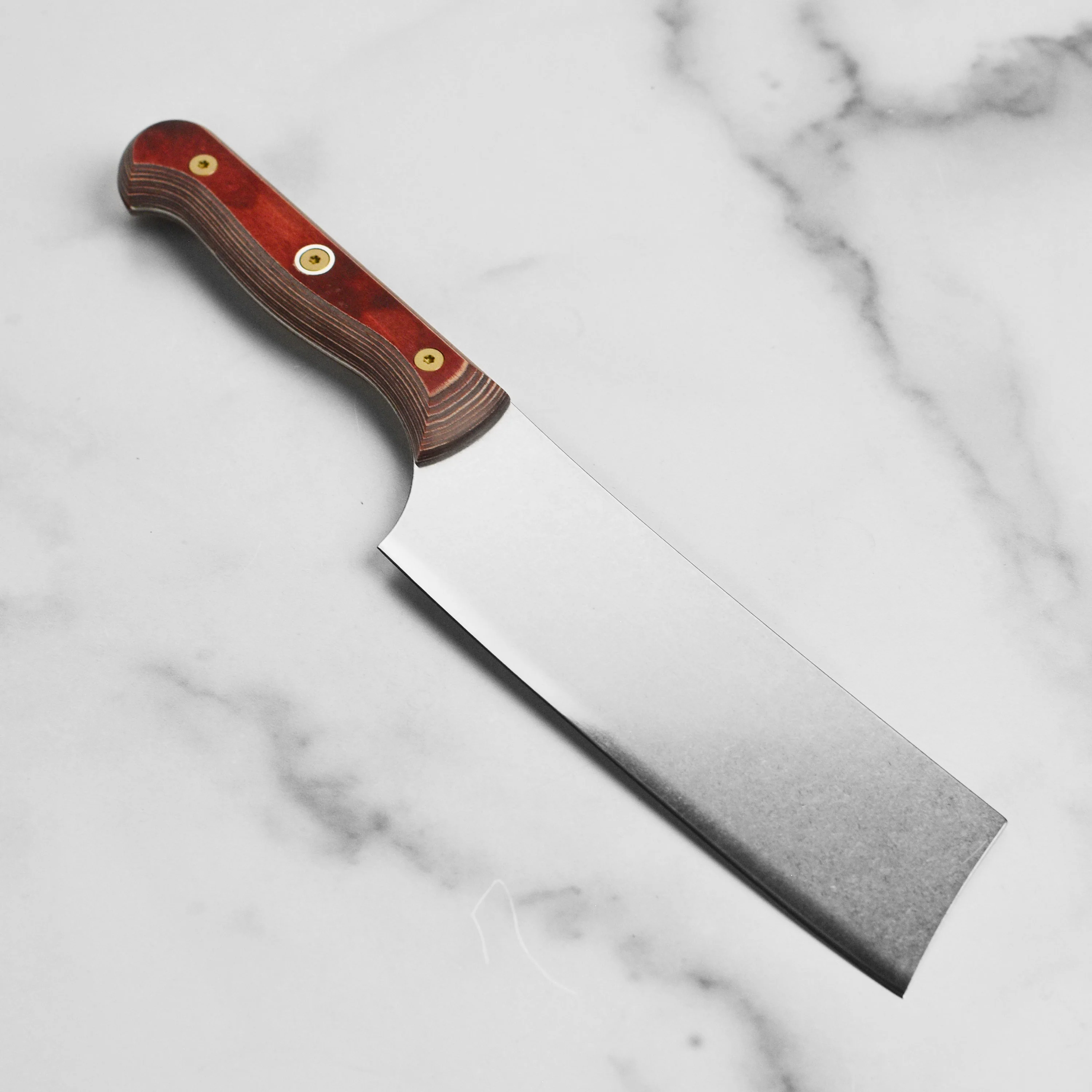 Messermeister Custom Terra Red 6.5" Nakiri - Image 6