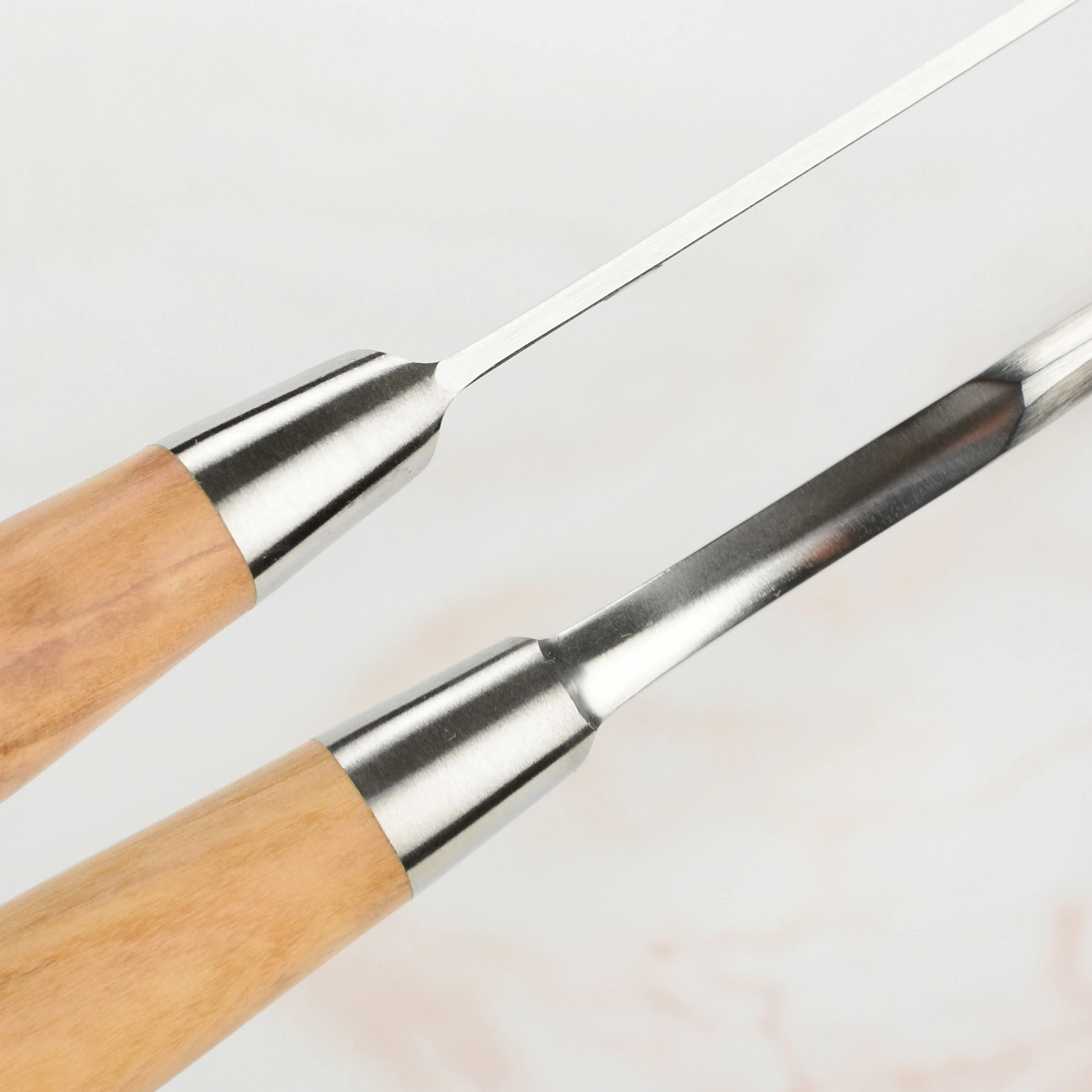 Messermeister Oliva Elite 2 Piece Hollow Edge Carving Set - Image 3