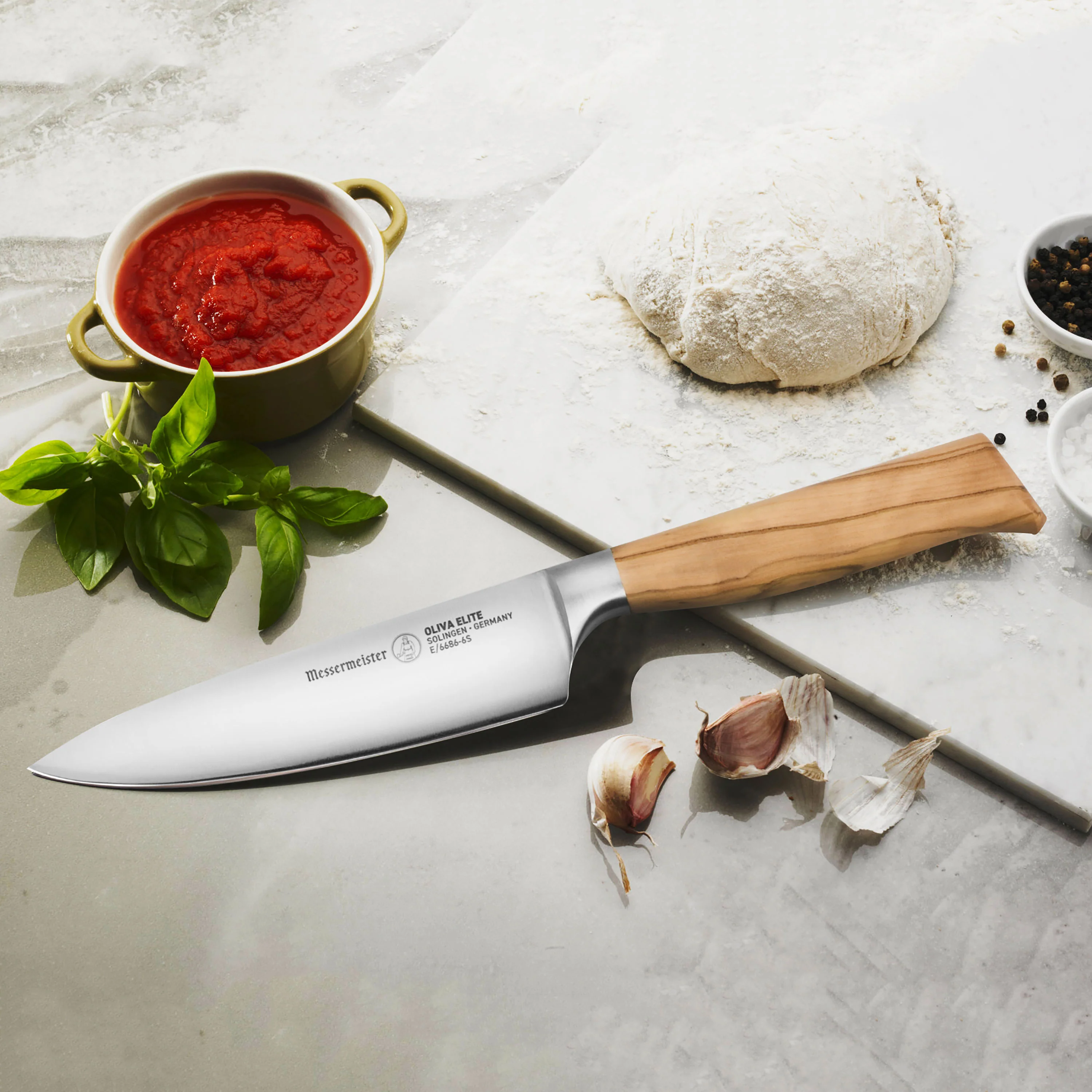 Messermeister Oliva Elite 6" Chef's Knife - Image 5