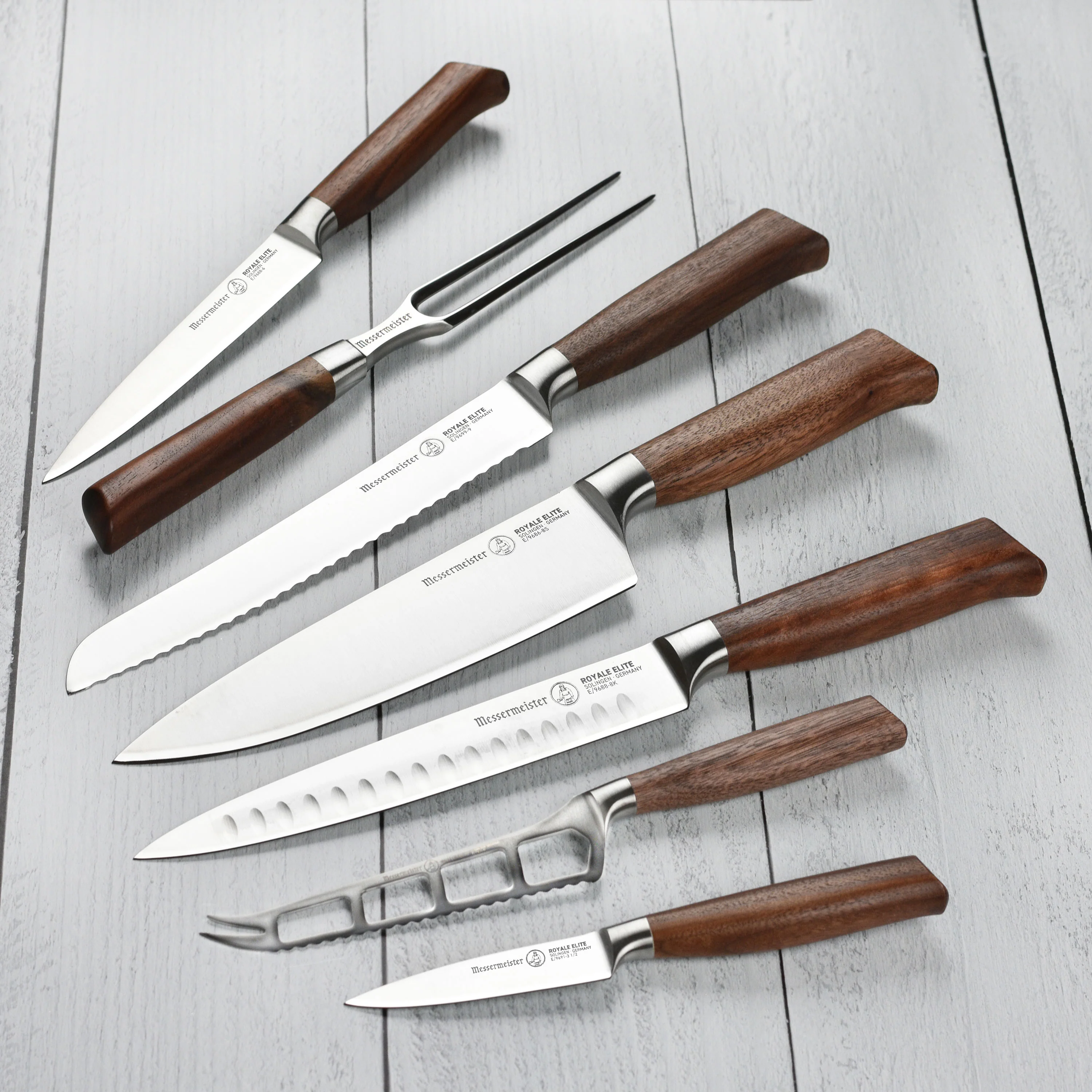 Messermeister Royale Elite 8 Piece Magnetic Knife Block Set - Image 2