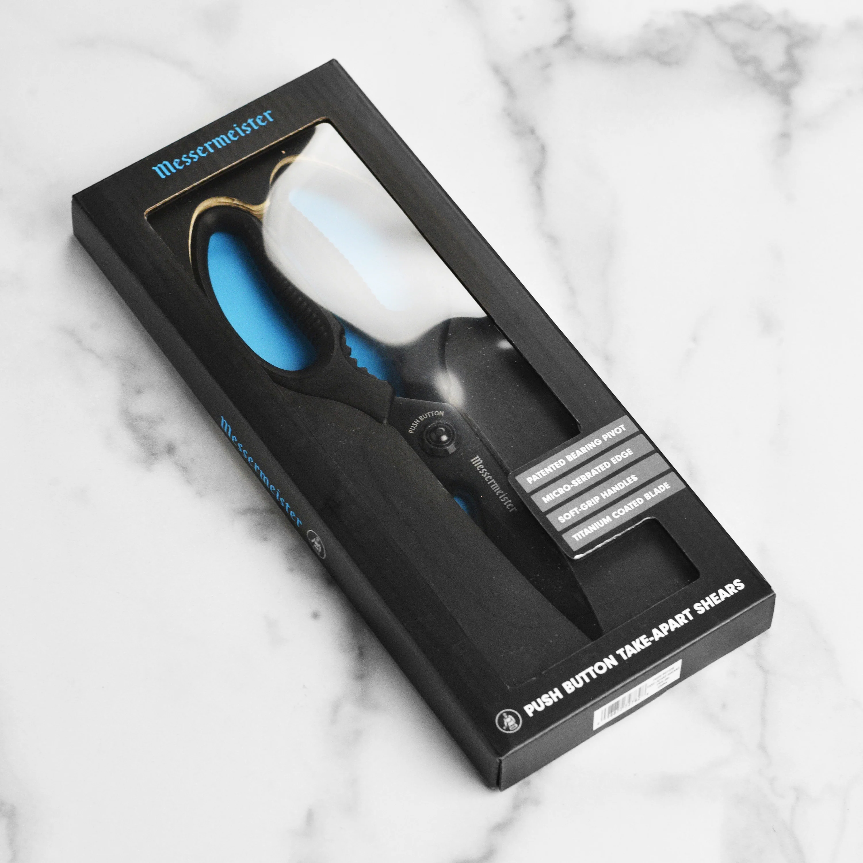 Messermeister Titanium Push Button Kitchen Shears - Image 6