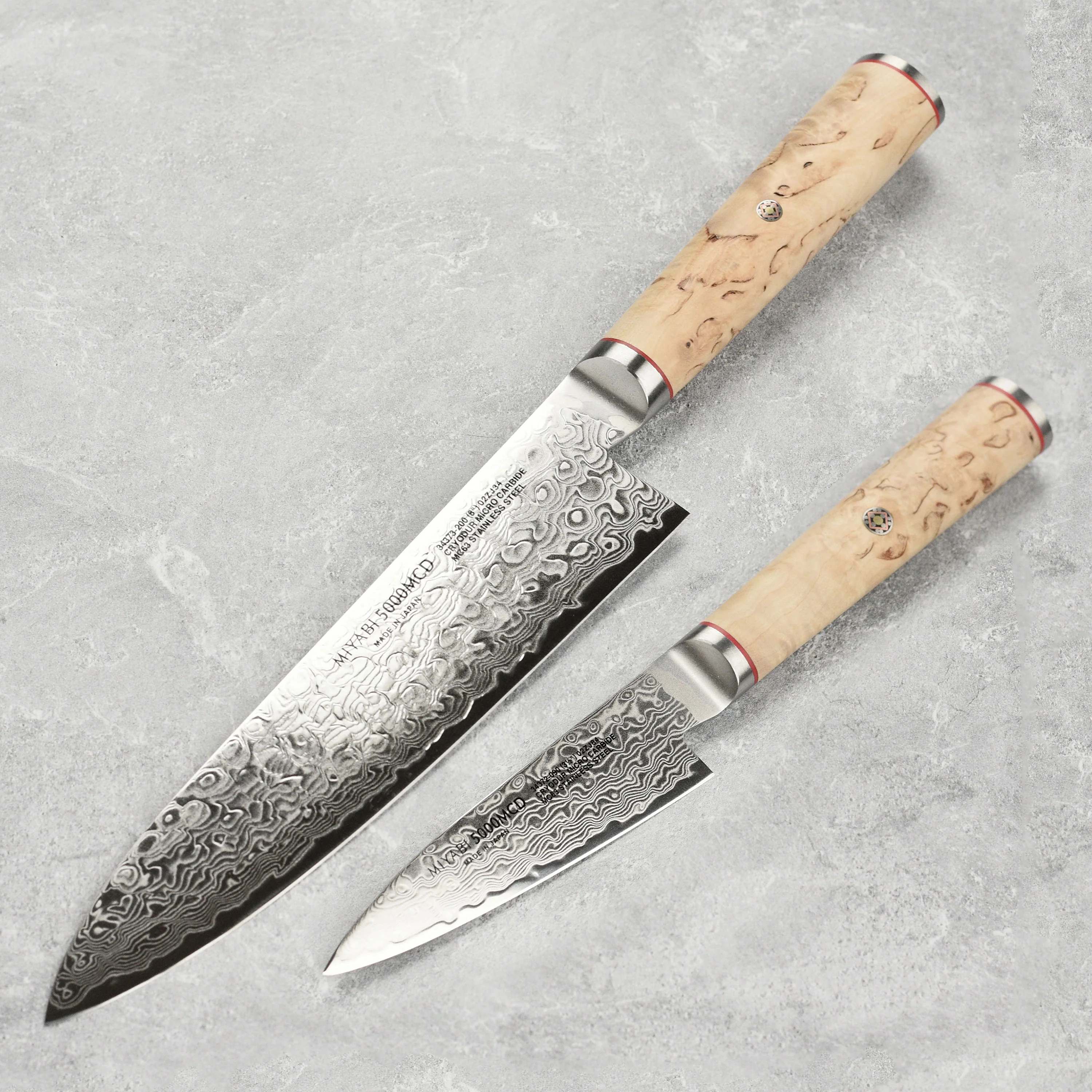 Miyabi Birchwood SG2 2 Piece Chef's & Paring Knife Set - Image 5