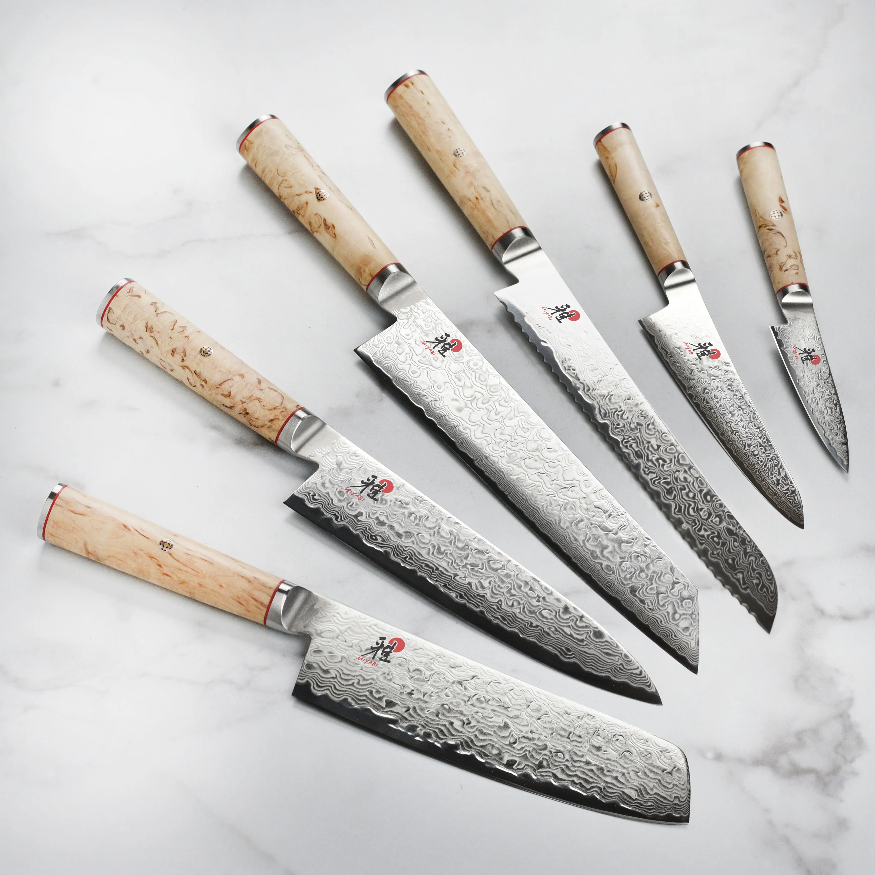 Miyabi Birchwood SG2 8 Piece Magnetic Easel Knife Set - Image 3